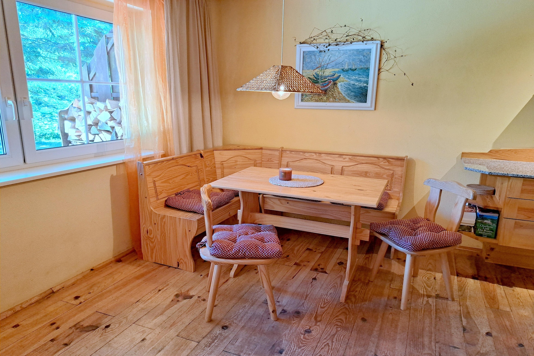 Holiday flats Forellenhof Dabo  / Typ A - 2 Erw 55 qm-Eetkamer
