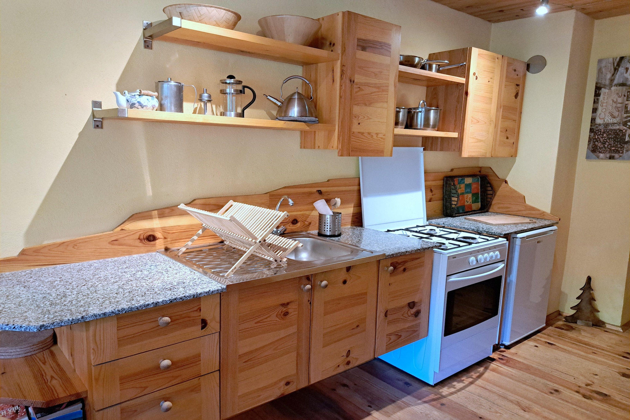Holiday flats Forellenhof Dabo  / Typ A - 2 Erw 55 qm-Keuken
