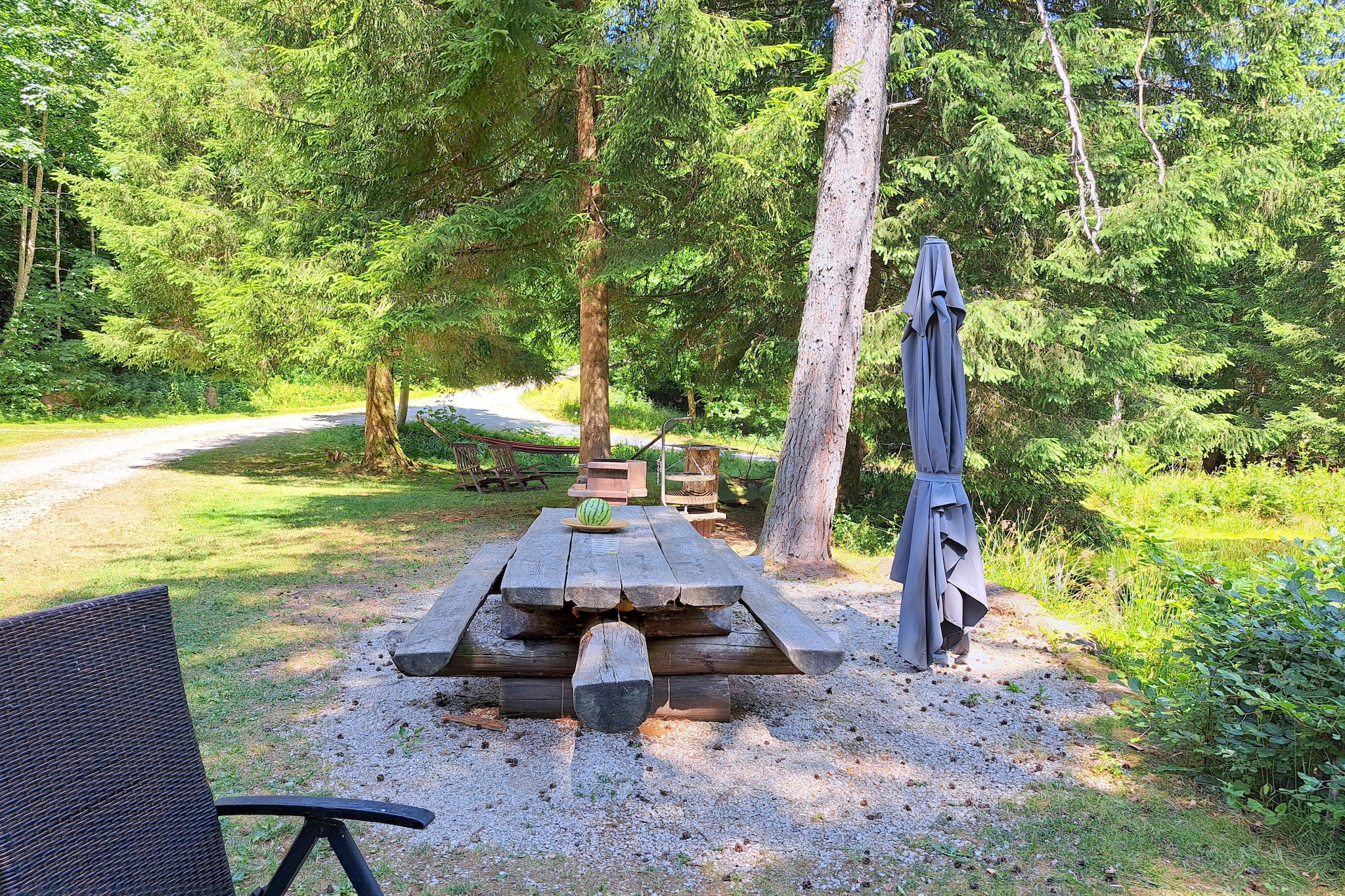 Holiday flats Forellenhof Dabo  / Typ A - 2 Erw 55 qm-Tuinen zomer