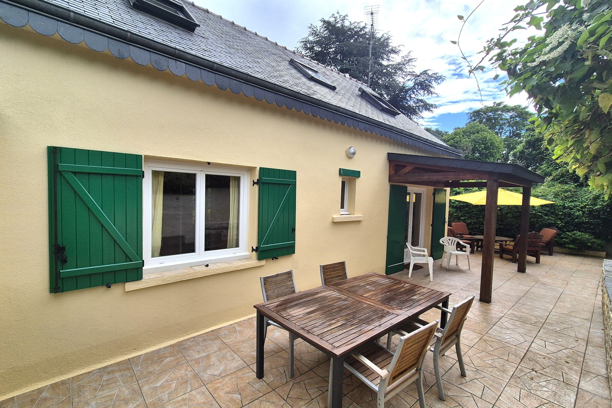Holiday home Hillion - Terrasbalkon