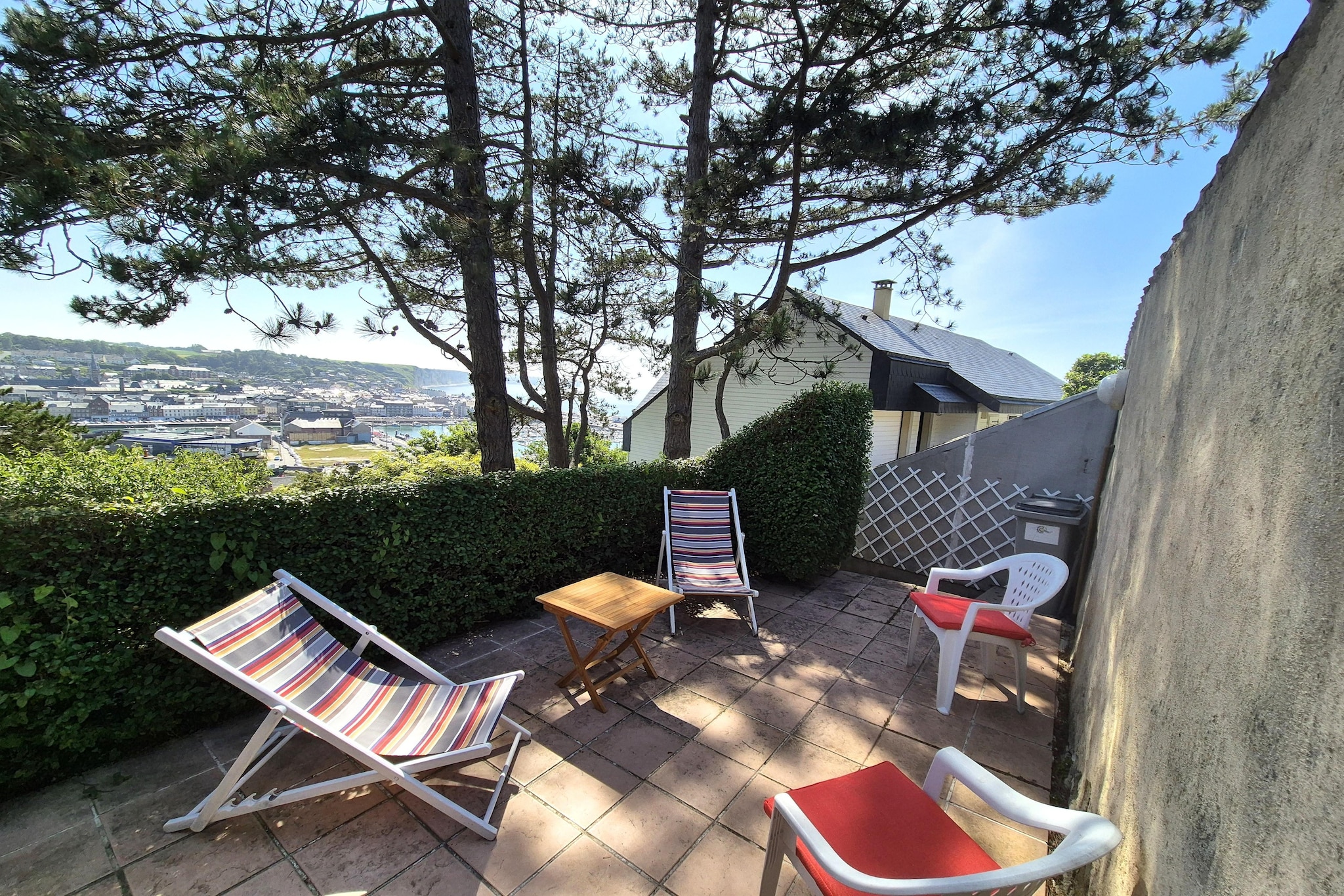 Holiday flat Fécamp-Terrasbalkon