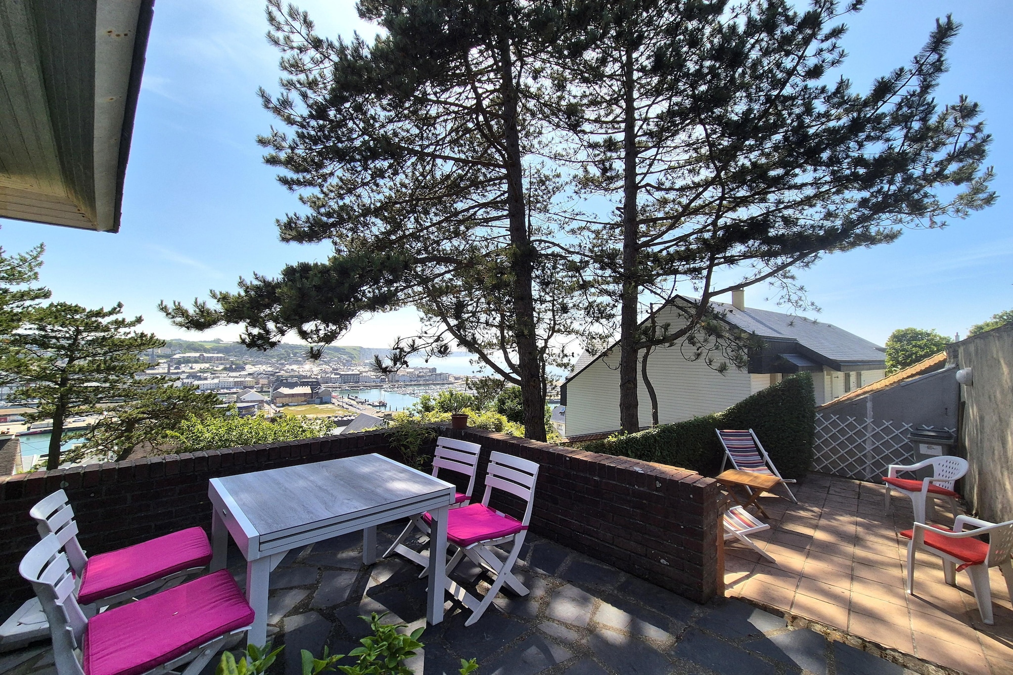 Holiday flat Fécamp-Terrasbalkon