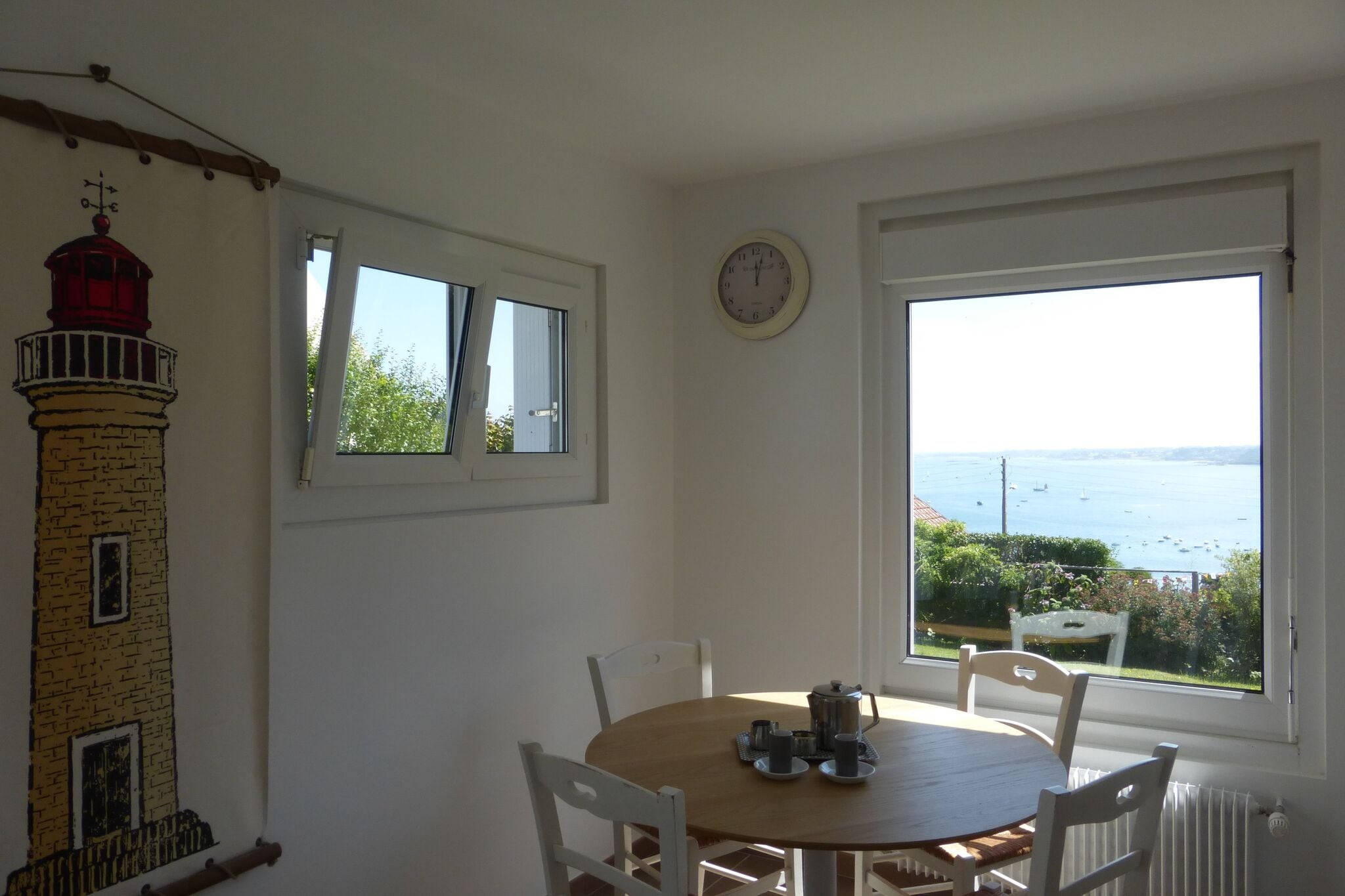 Comfortable holiday home with fantastic sea view