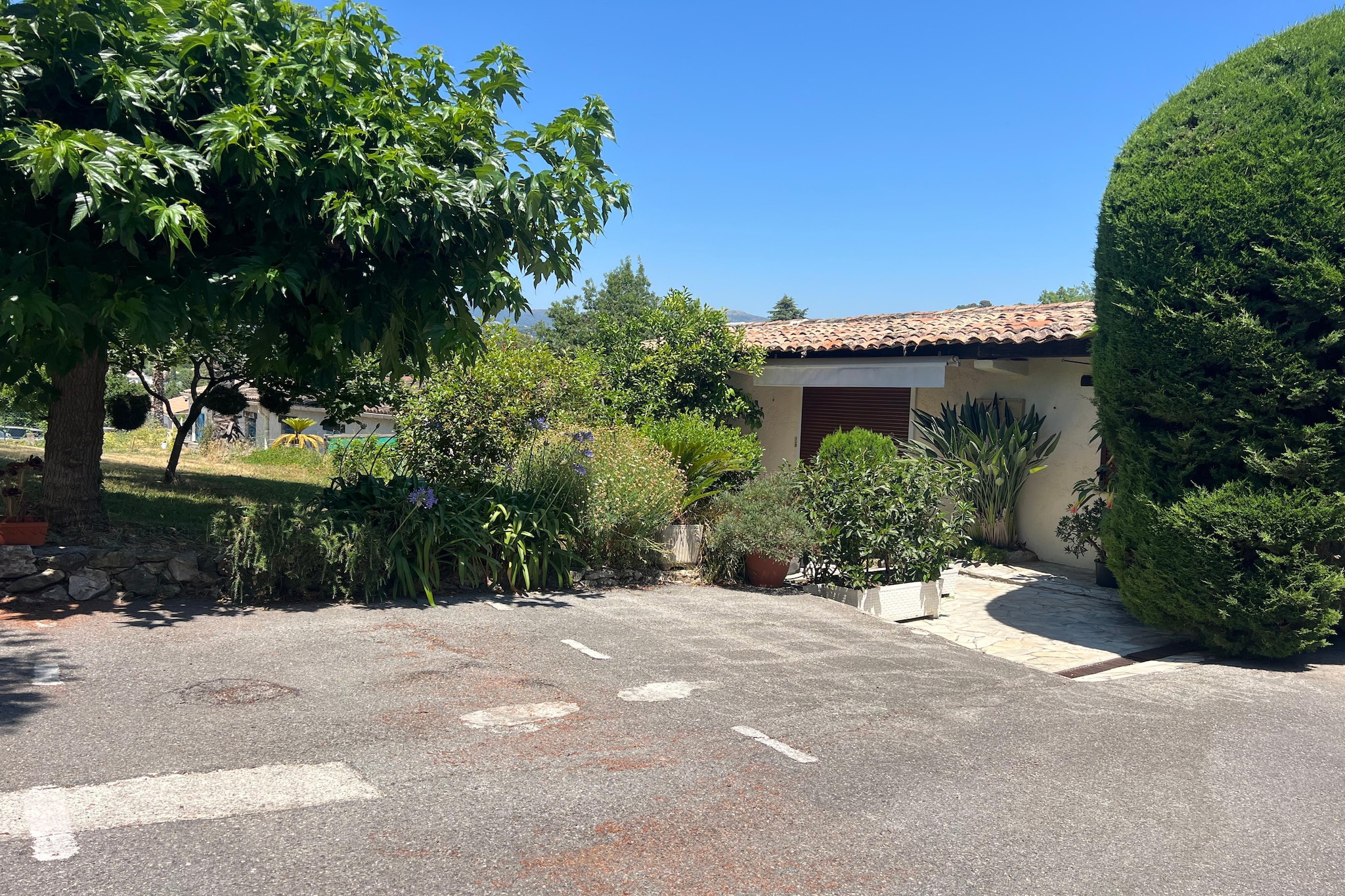 Ferienhaus in Cagnes-sur-Mer Villa Lou Pantail-Außenbereich Winter