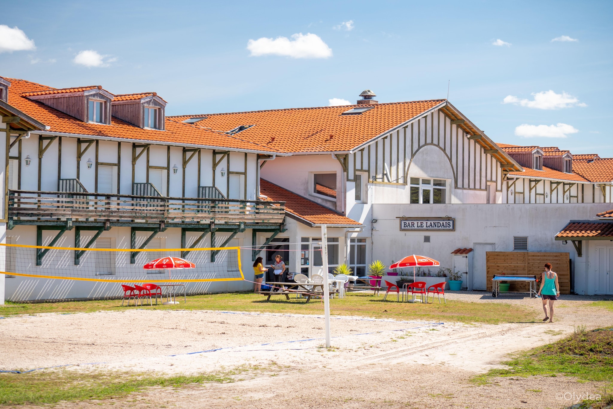 Residence Les Hameaux de la Chalosse Cassen // 3pcs 6 pers-Extérieur été
