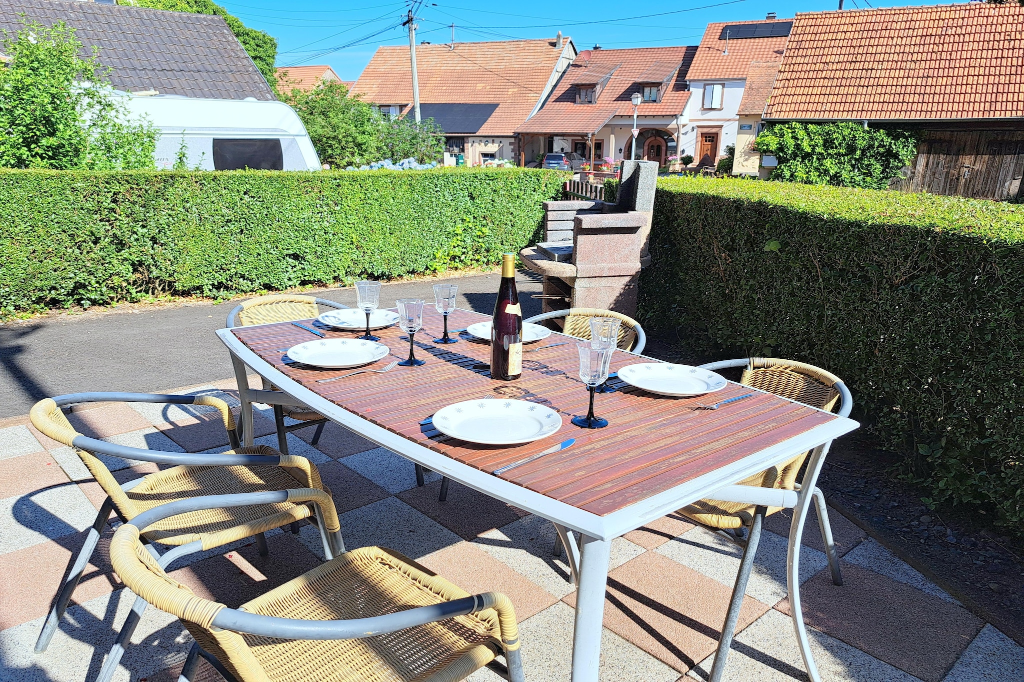 Semi-detached house Hinsbourg-Balcon-terrasse