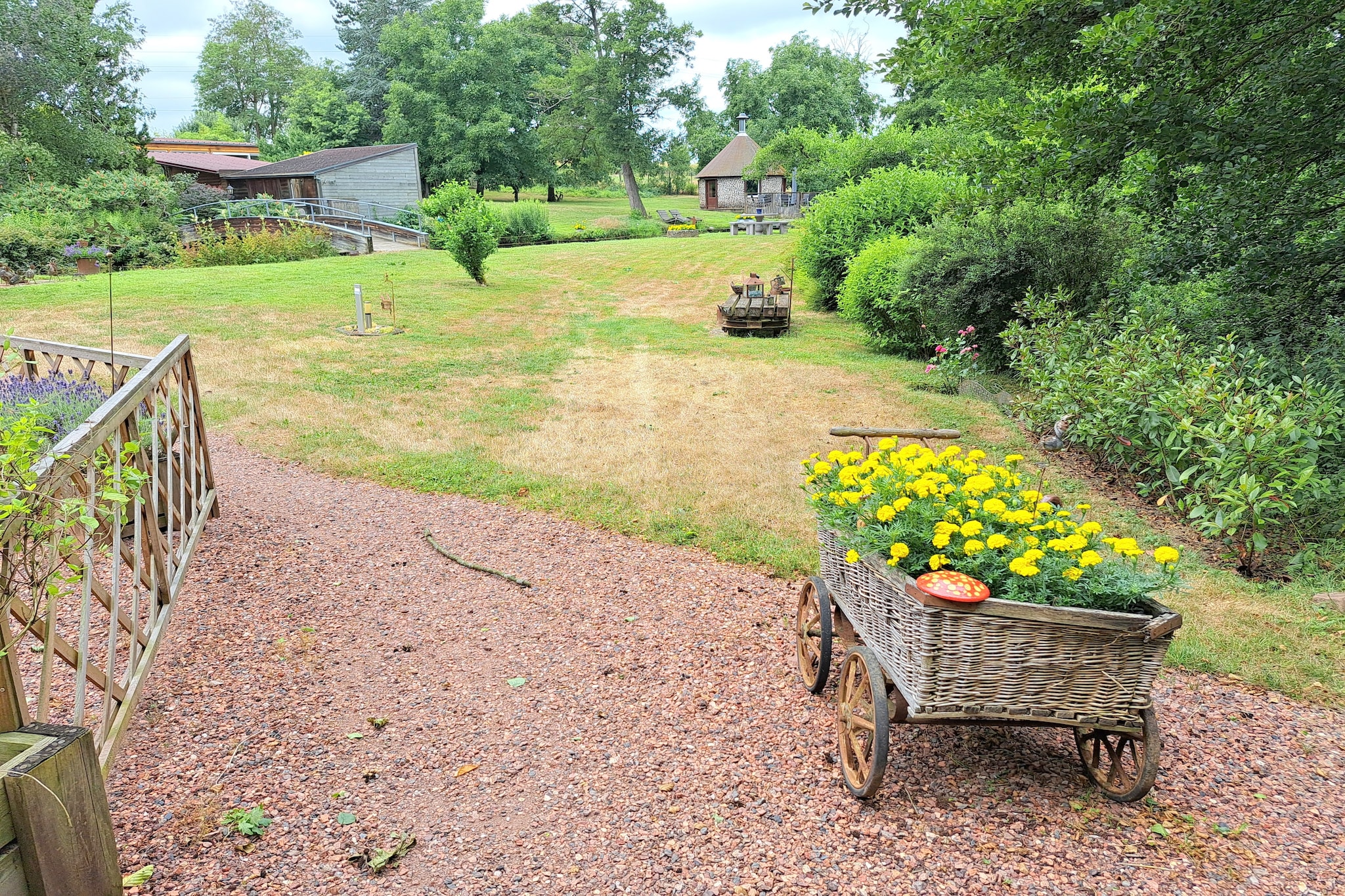 Holiday farm Kindwiller / Type C - Maison 75 qm-Gardens summer