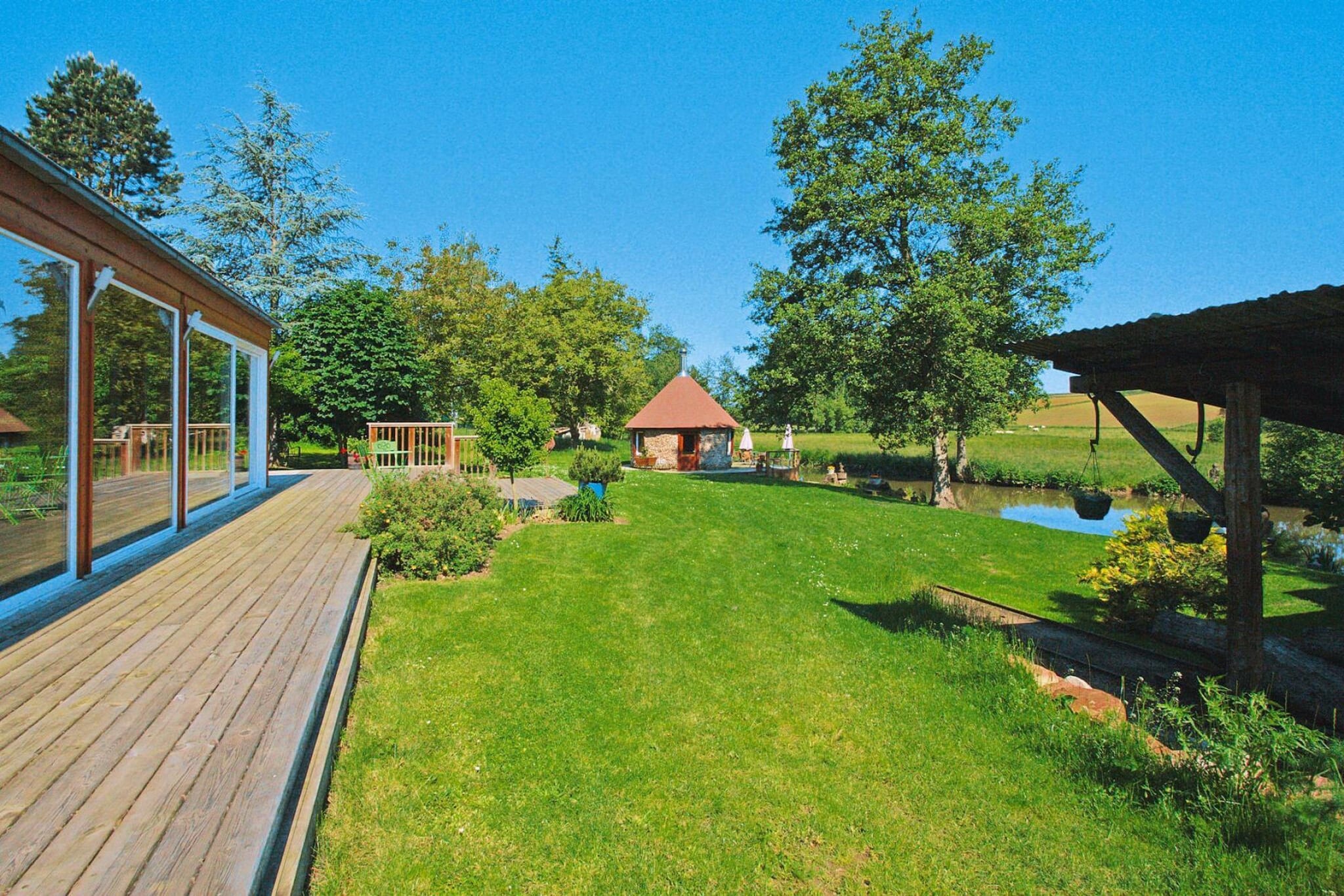 Holiday farm Kindwiller / Type A Maison 100 qm-Tuinen zomer