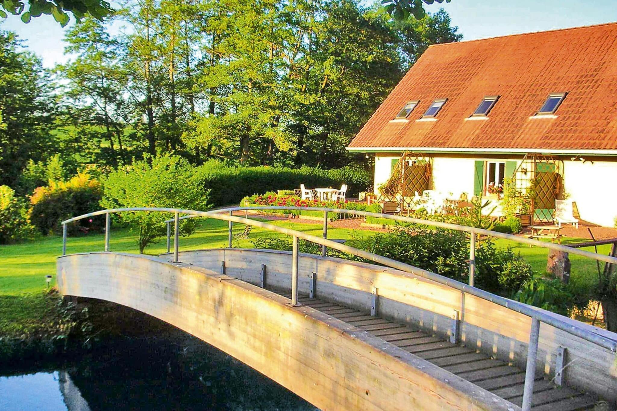 Holiday farm Kindwiller / Type A Maison 100 qm-Tuinen zomer