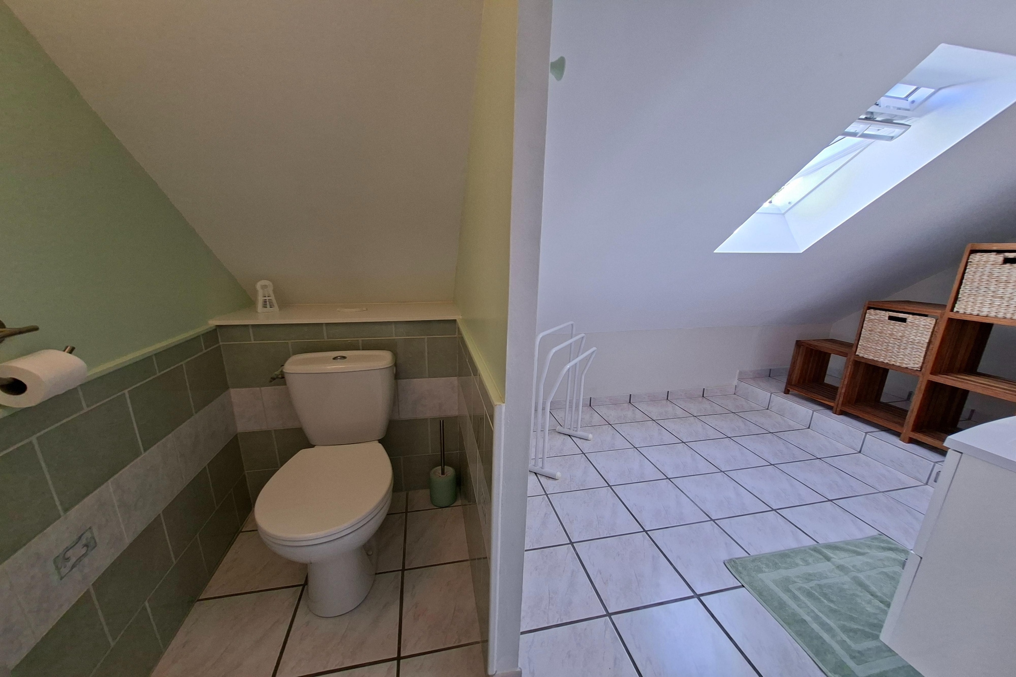 Ferienhaus in unmittelbarer Meernähe Plouhinec - Badkamer