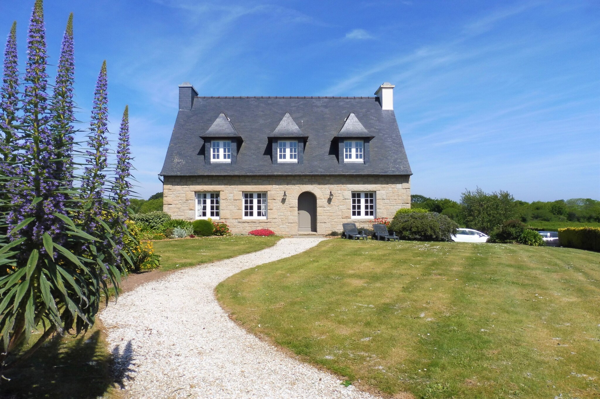 Holiday home Port Blanc-Penvénan-Buitenkant zomer