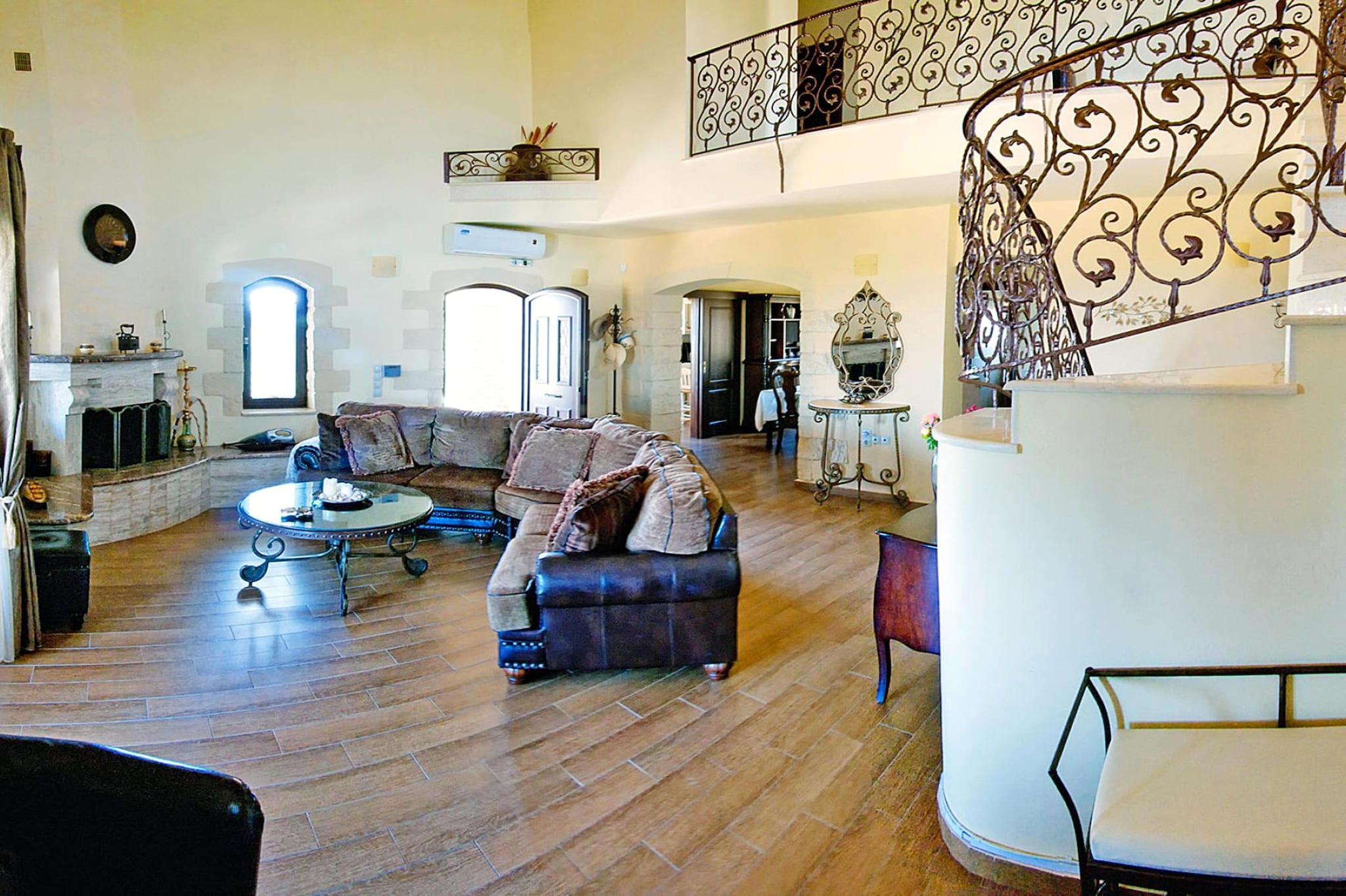 Villa, Kondomari-Villa Giovanta 200 qm - Woonkamer