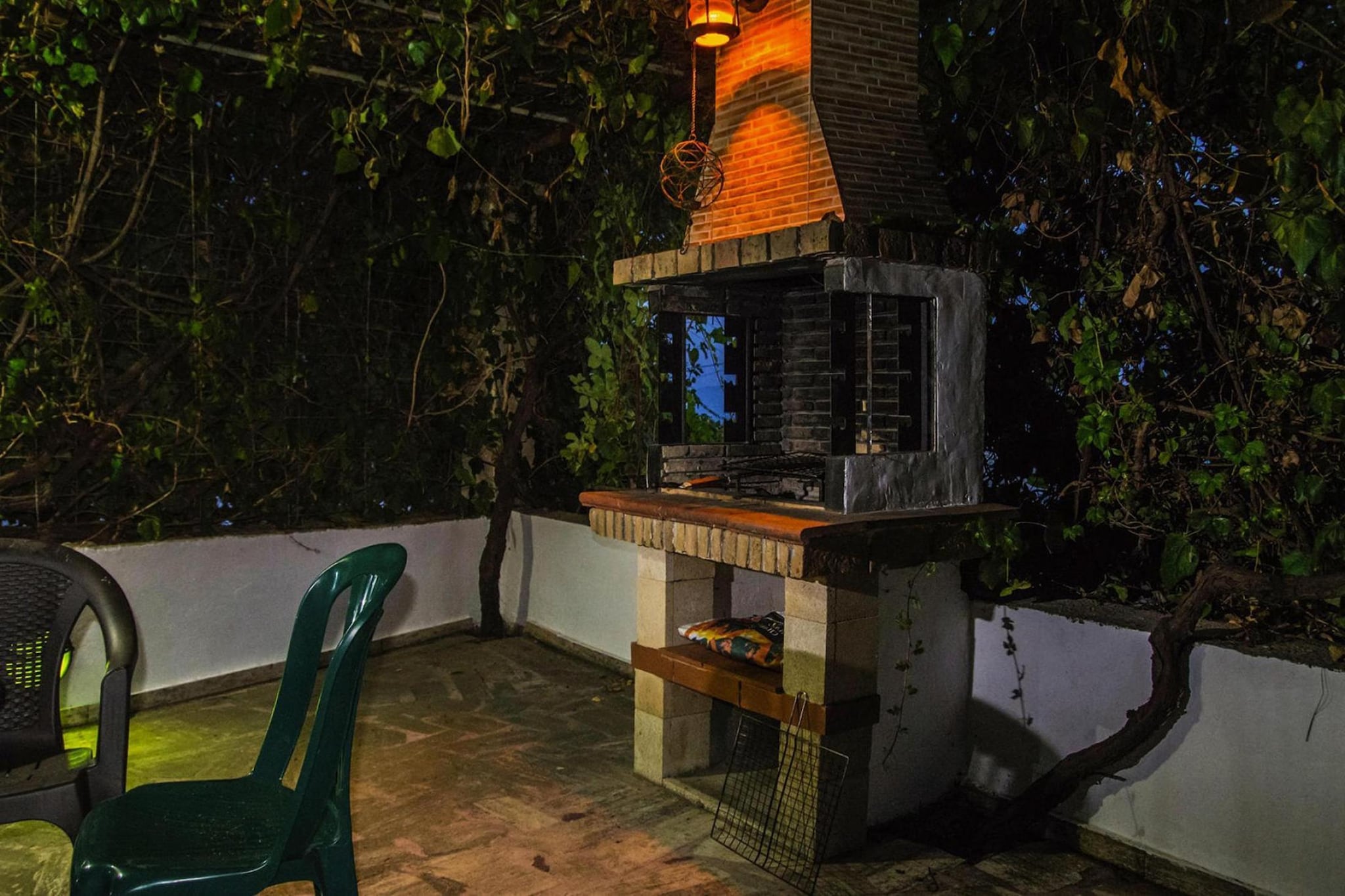 Holiday home, Stalos-Villa Giorgos-Terrasbalkon