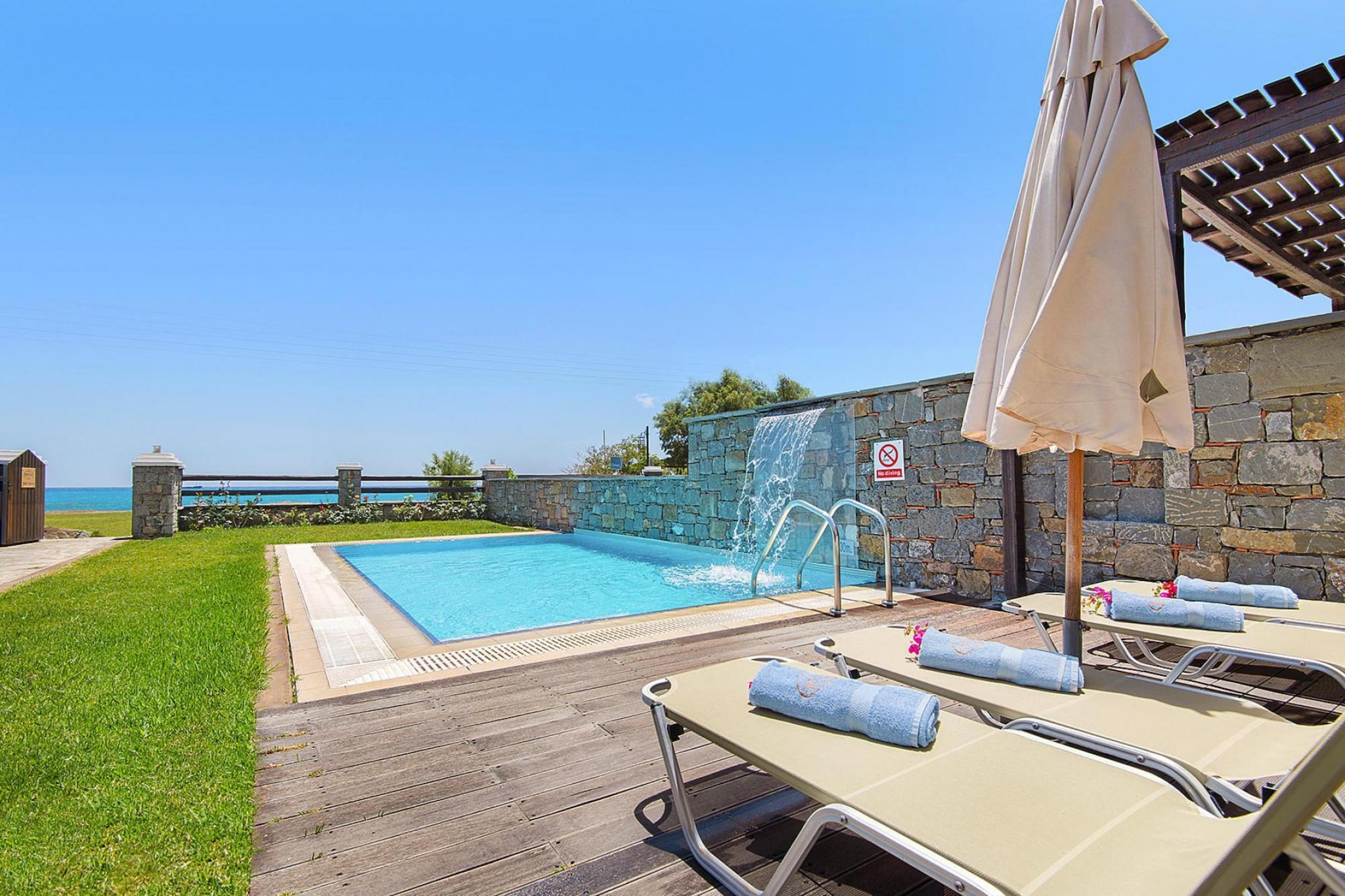 Villas Horizon Line /Villa Meliti / Kiotari - Zwembad