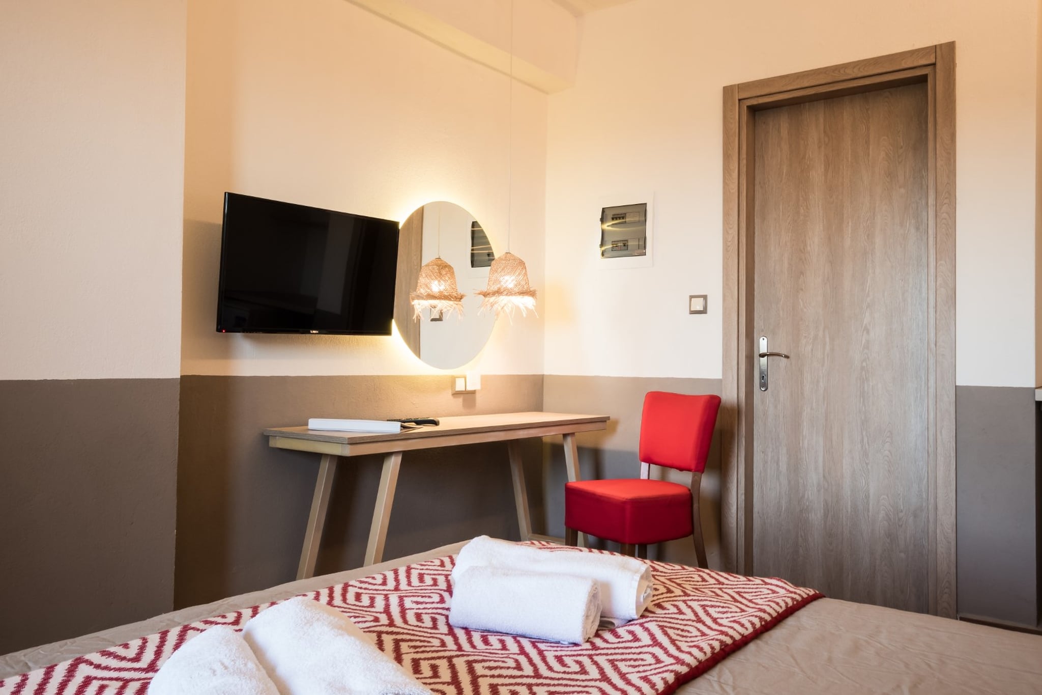 Holiday resort Asteris Village, Gerakini-Executive Apartment-Slaapkamer