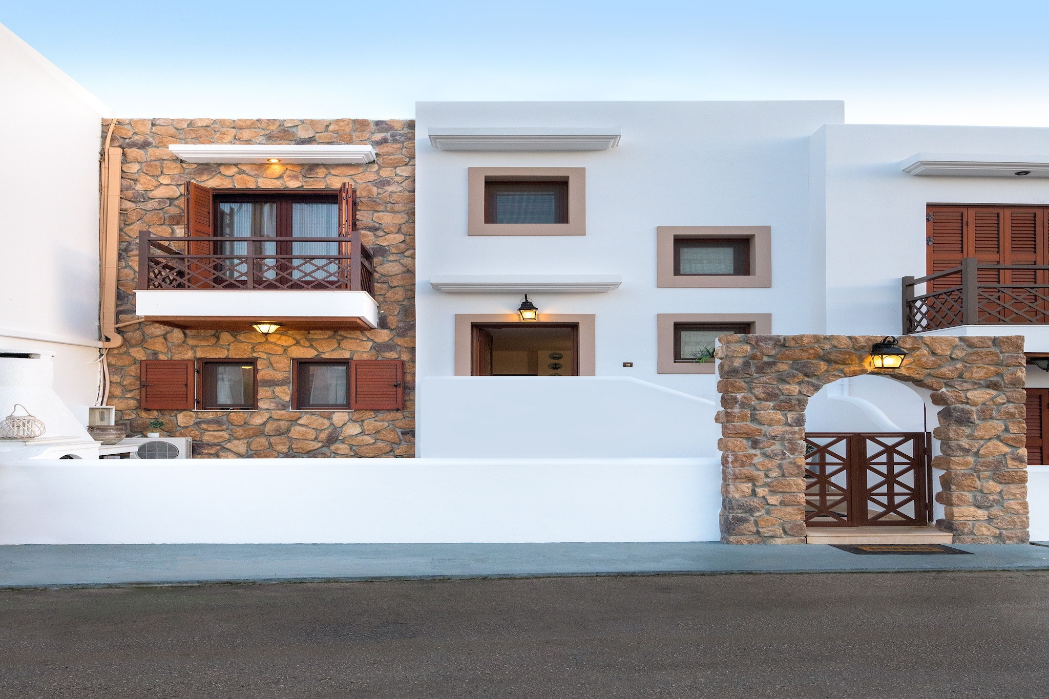 Nice holiday home in Charaki near the beach