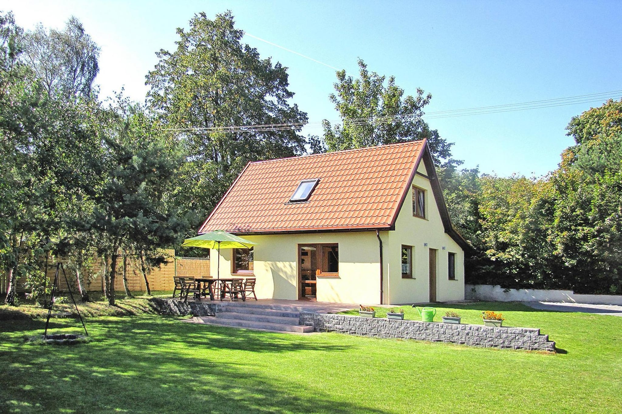 Holiday home Wilkasy-Buitenkant zomer