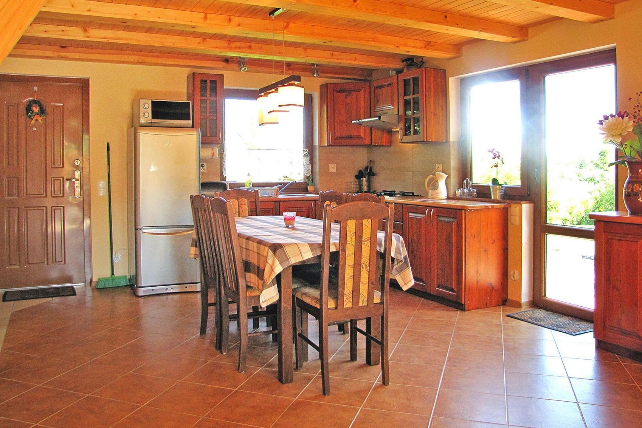 Holiday home Wilkasy-Eetkamer