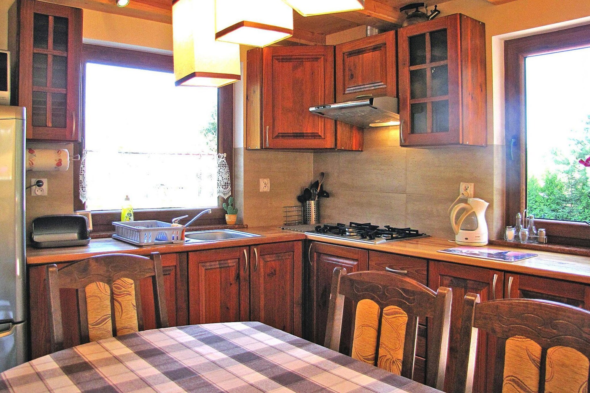 Holiday home Wilkasy-Eetkamer