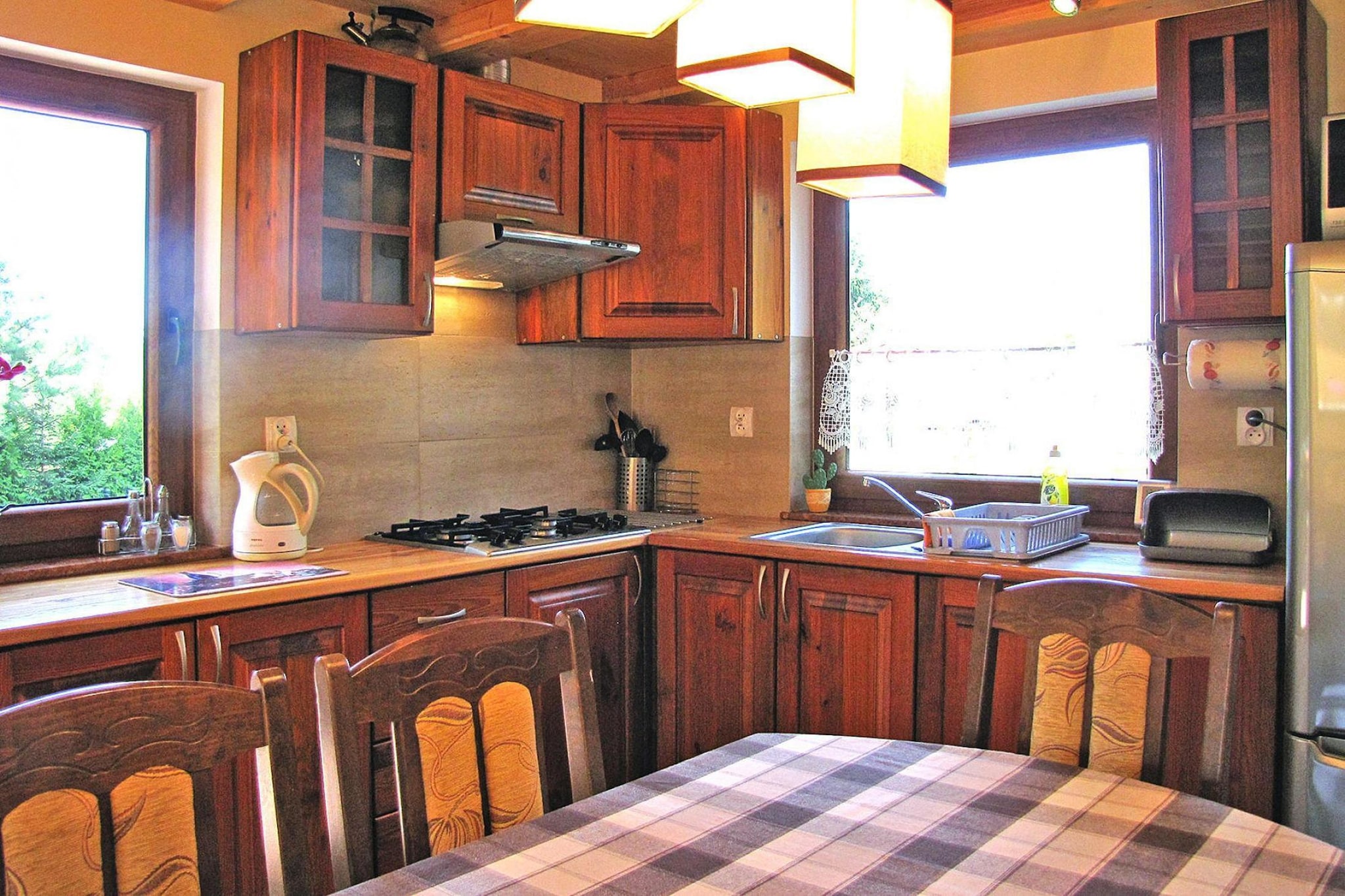 Holiday home Wilkasy-Eetkamer