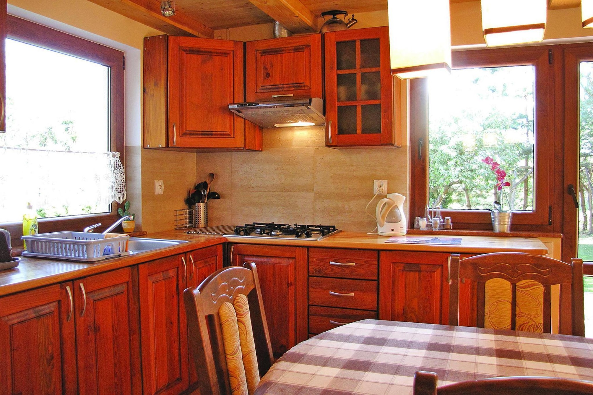 Holiday home Wilkasy-Keuken