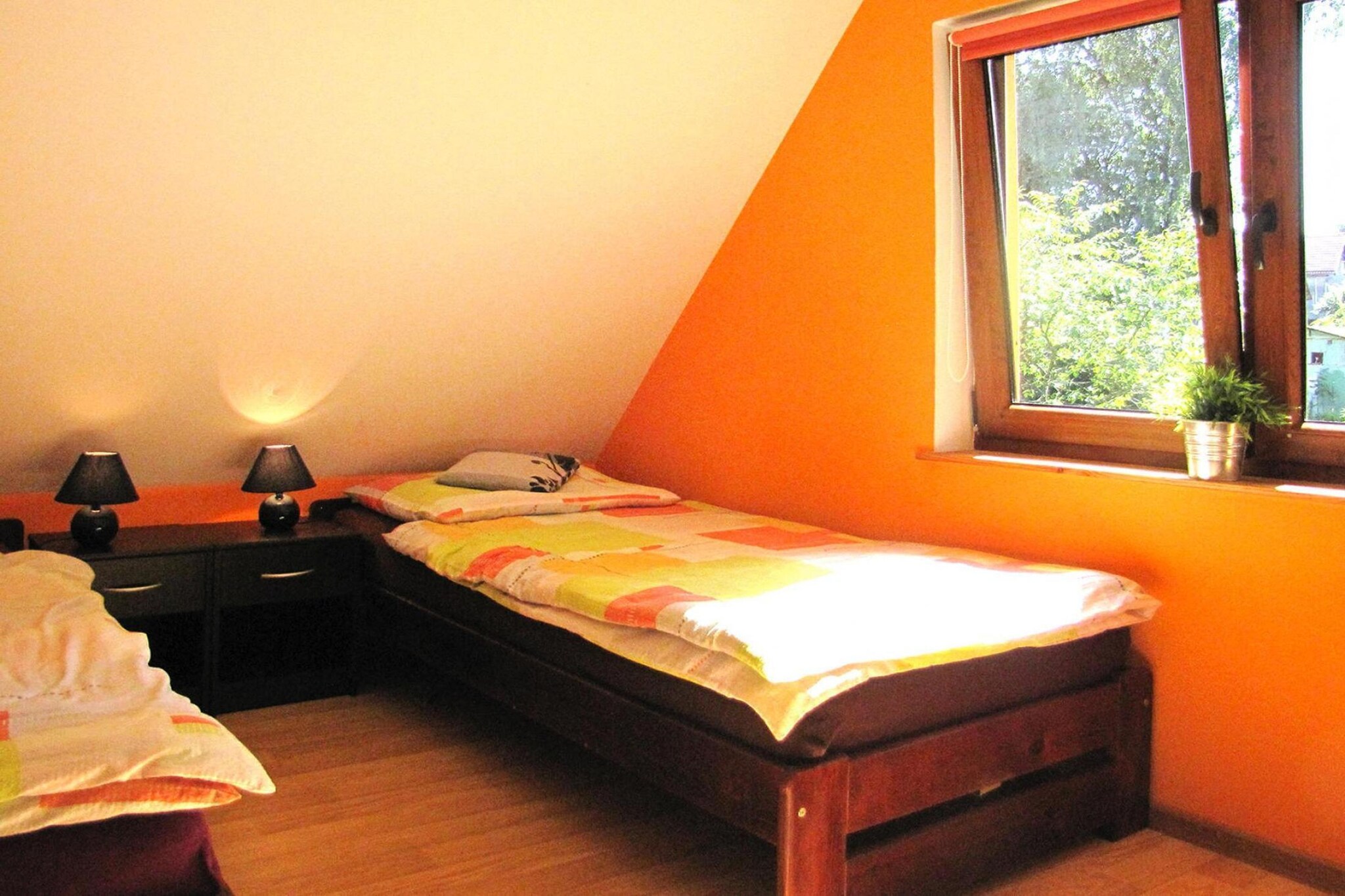 Holiday home Wilkasy-Slaapkamer