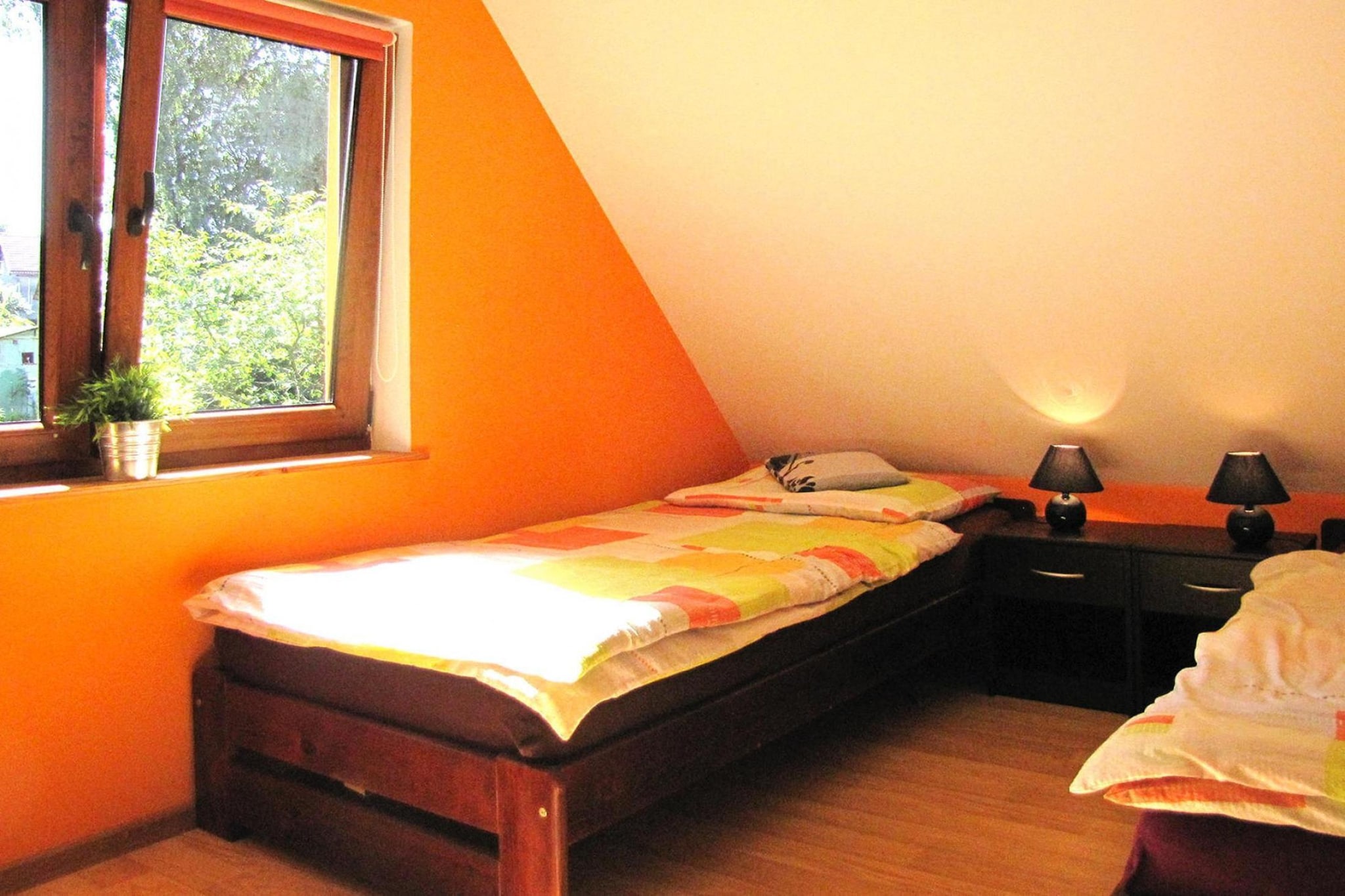 Holiday home Wilkasy-Slaapkamer