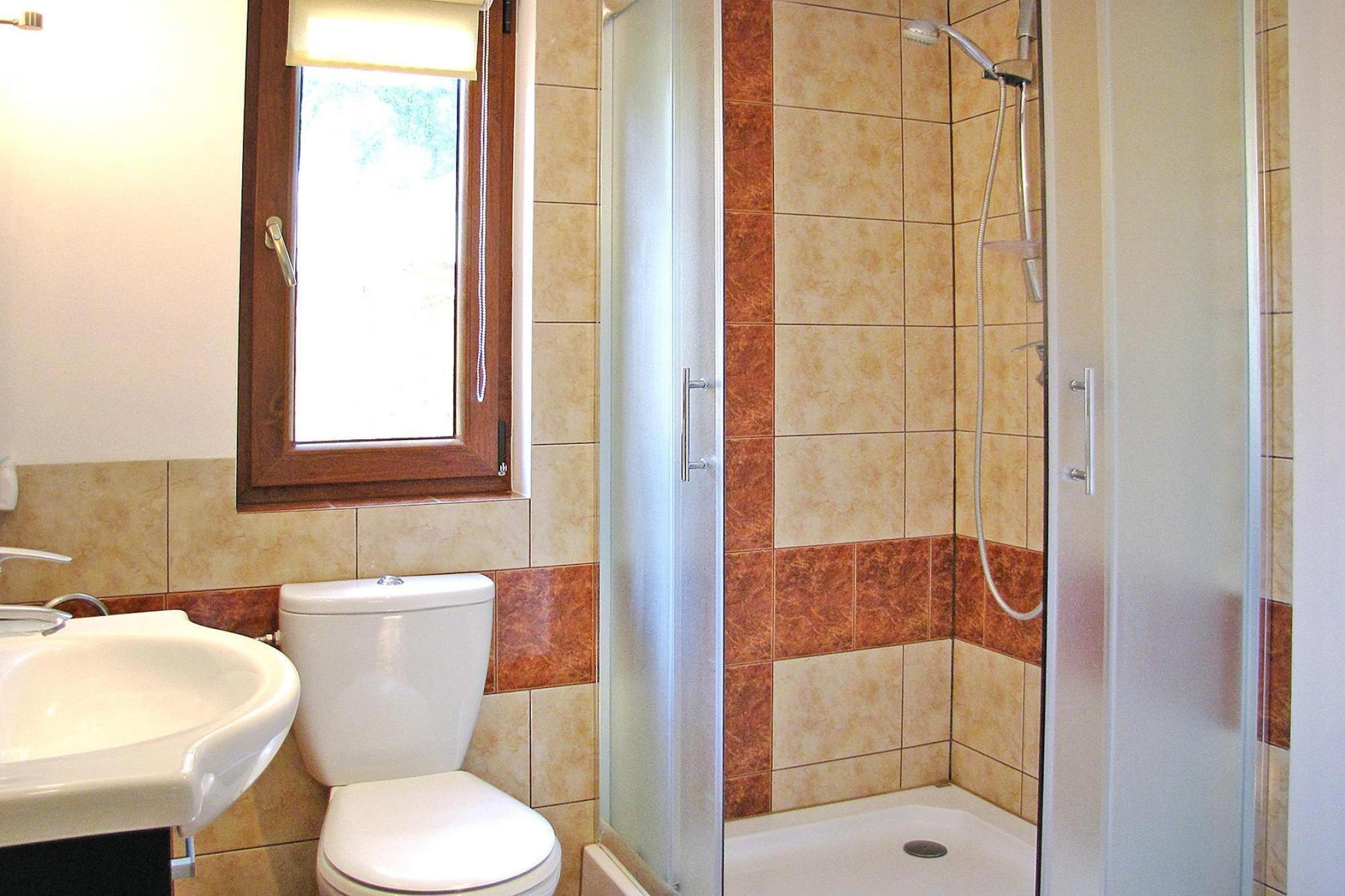Holiday home Wilkasy-Badkamer