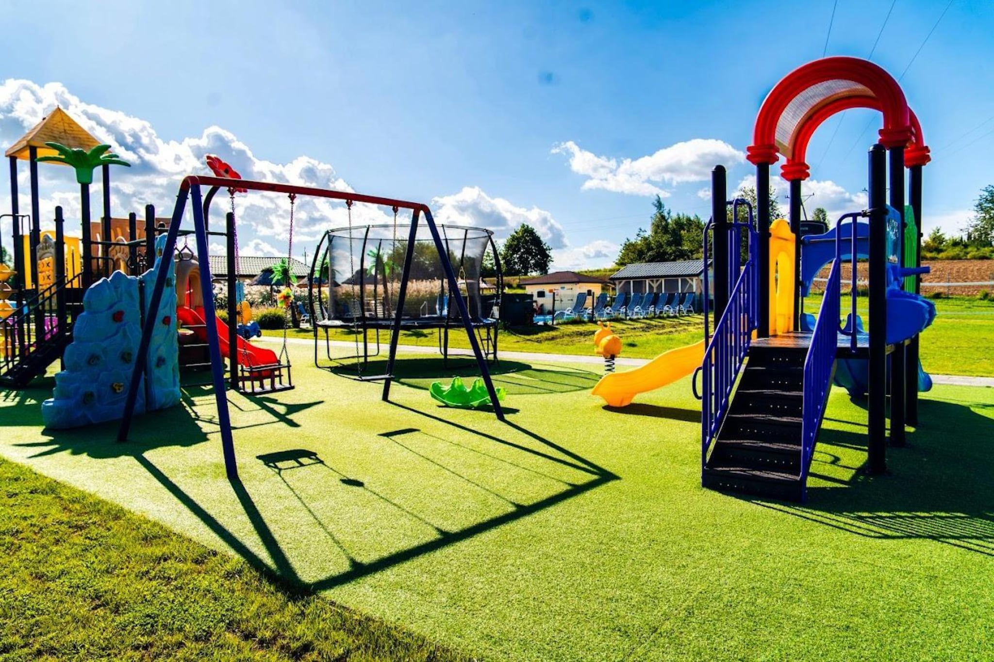 Domek piętrowy 6-osobowy Ustronie Morskie - Parkfaciliteiten