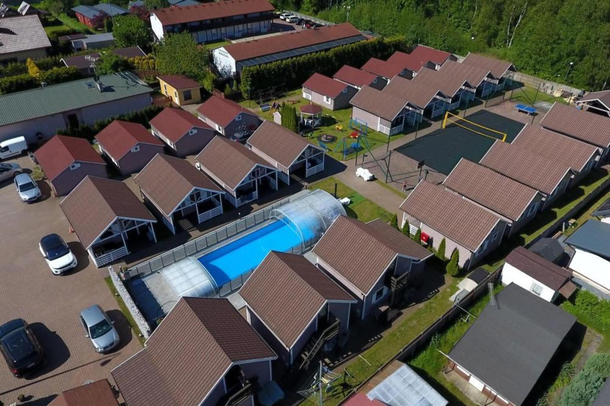 Domy wakacyjne w Międzyzdrojach z podgrzewanym basenem-Gebieden zomer 1km