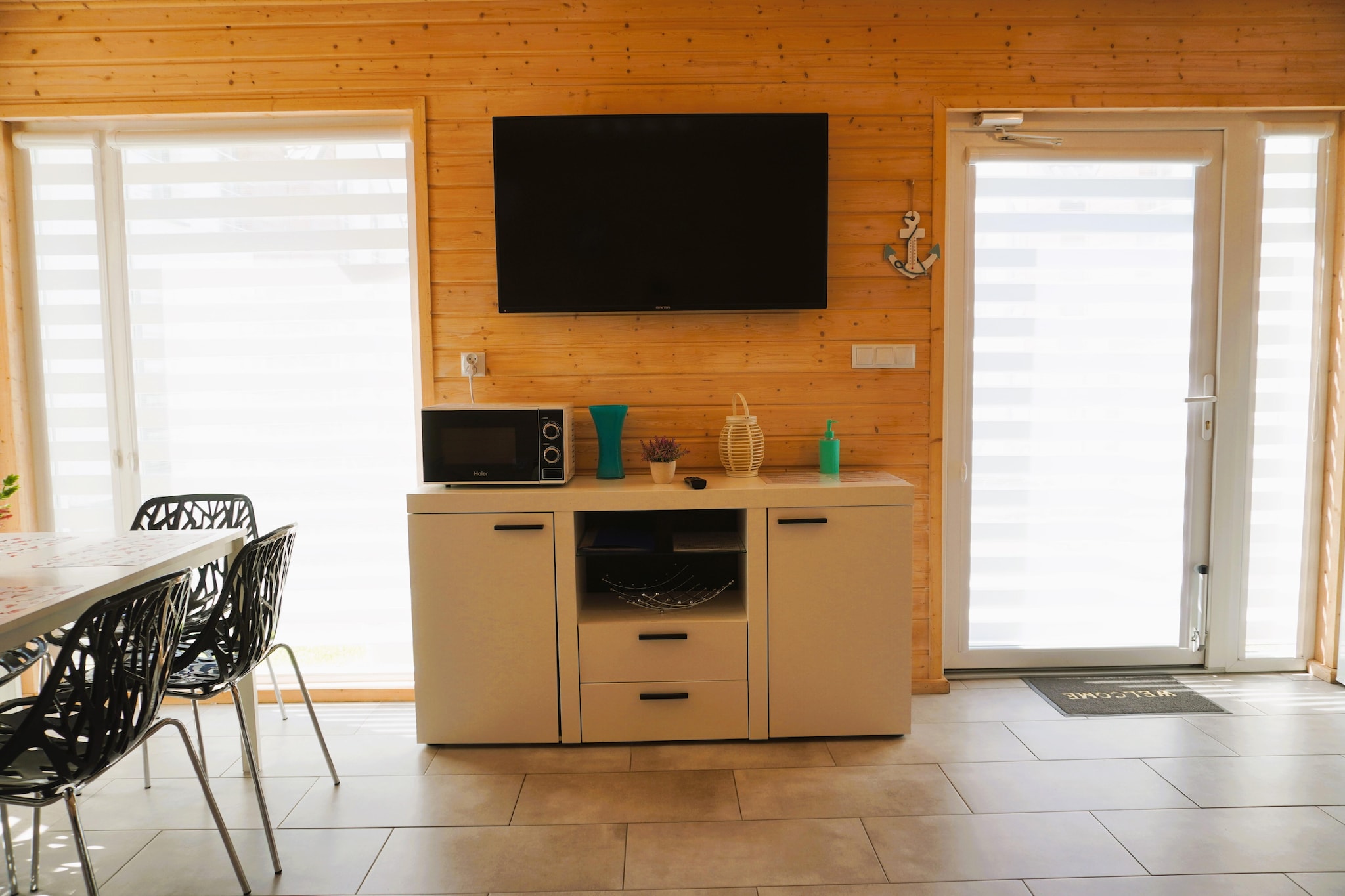 Holiday complex in Rewal-Woonkamer