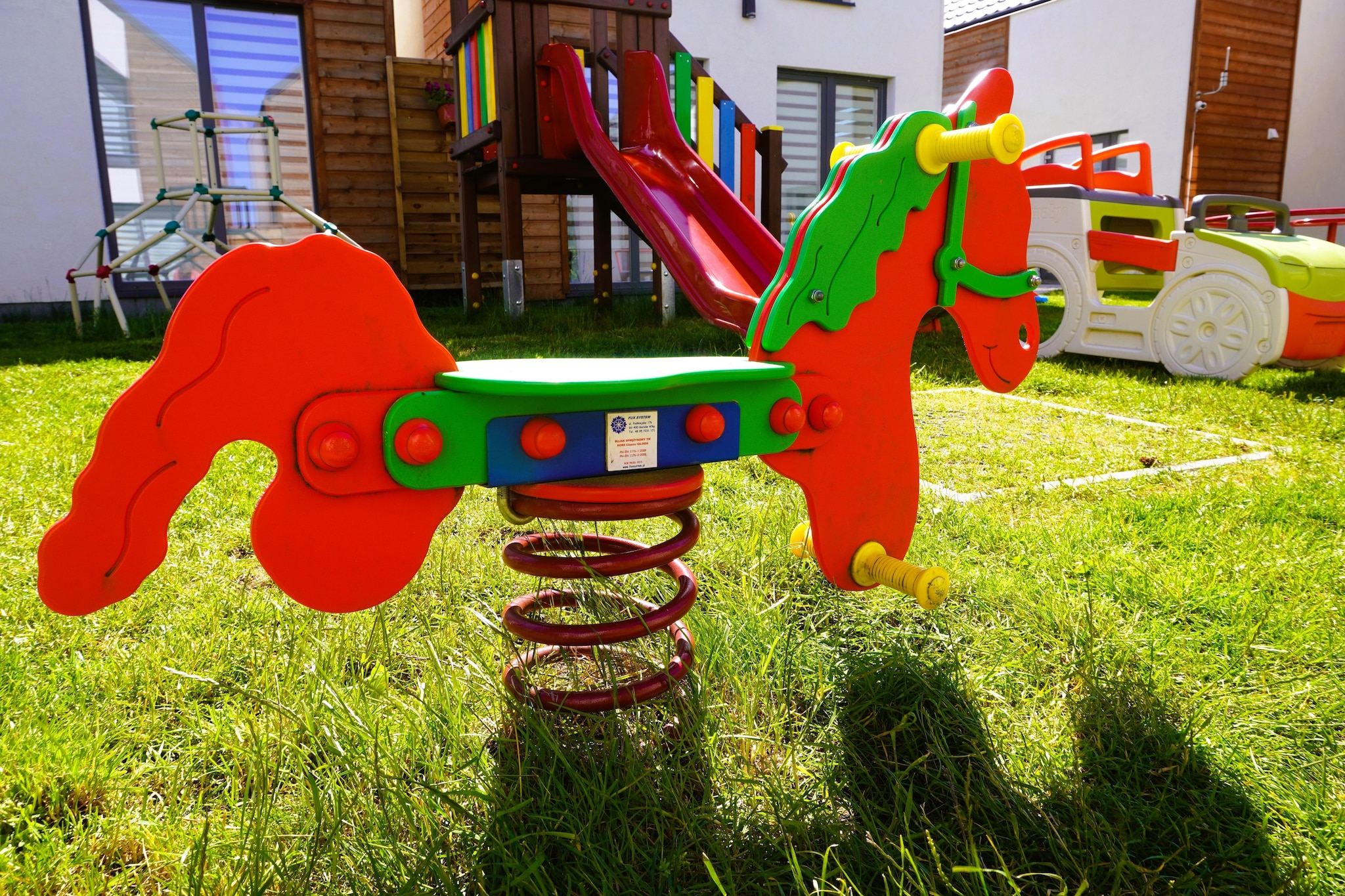 Holiday complex in Rewal-Tuinen zomer