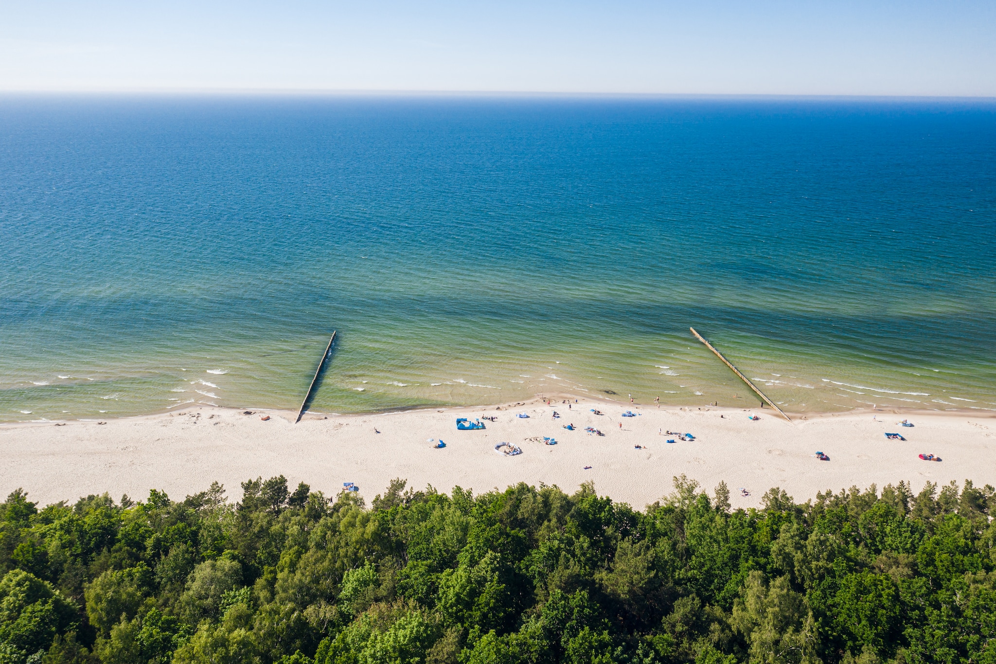 Holiday complex in Rewal-Gebieden zomer 1km