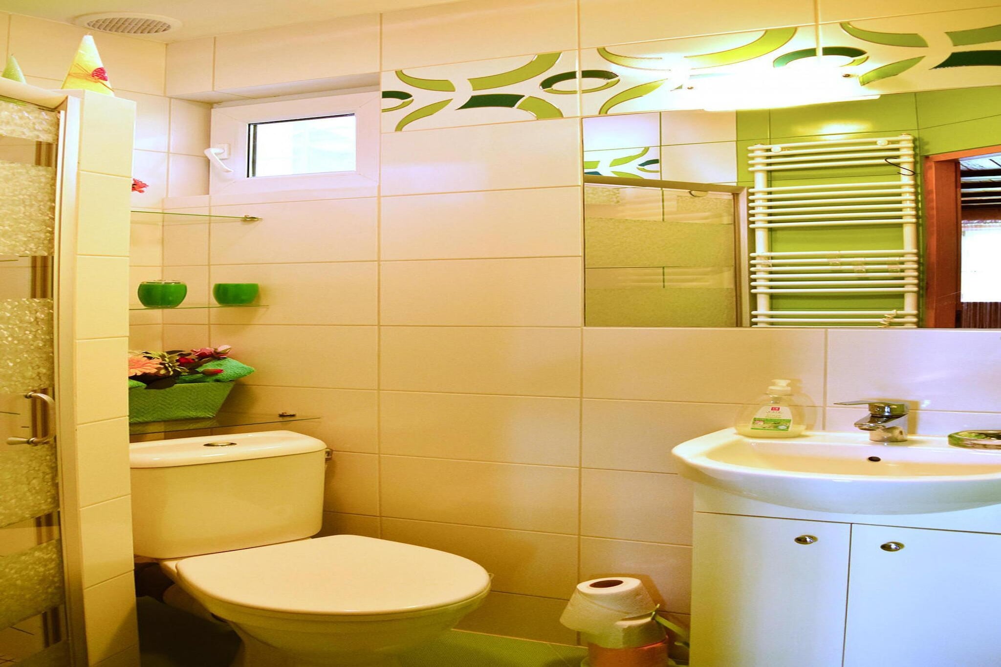 Holiday home Bieszkowice-Bathroom