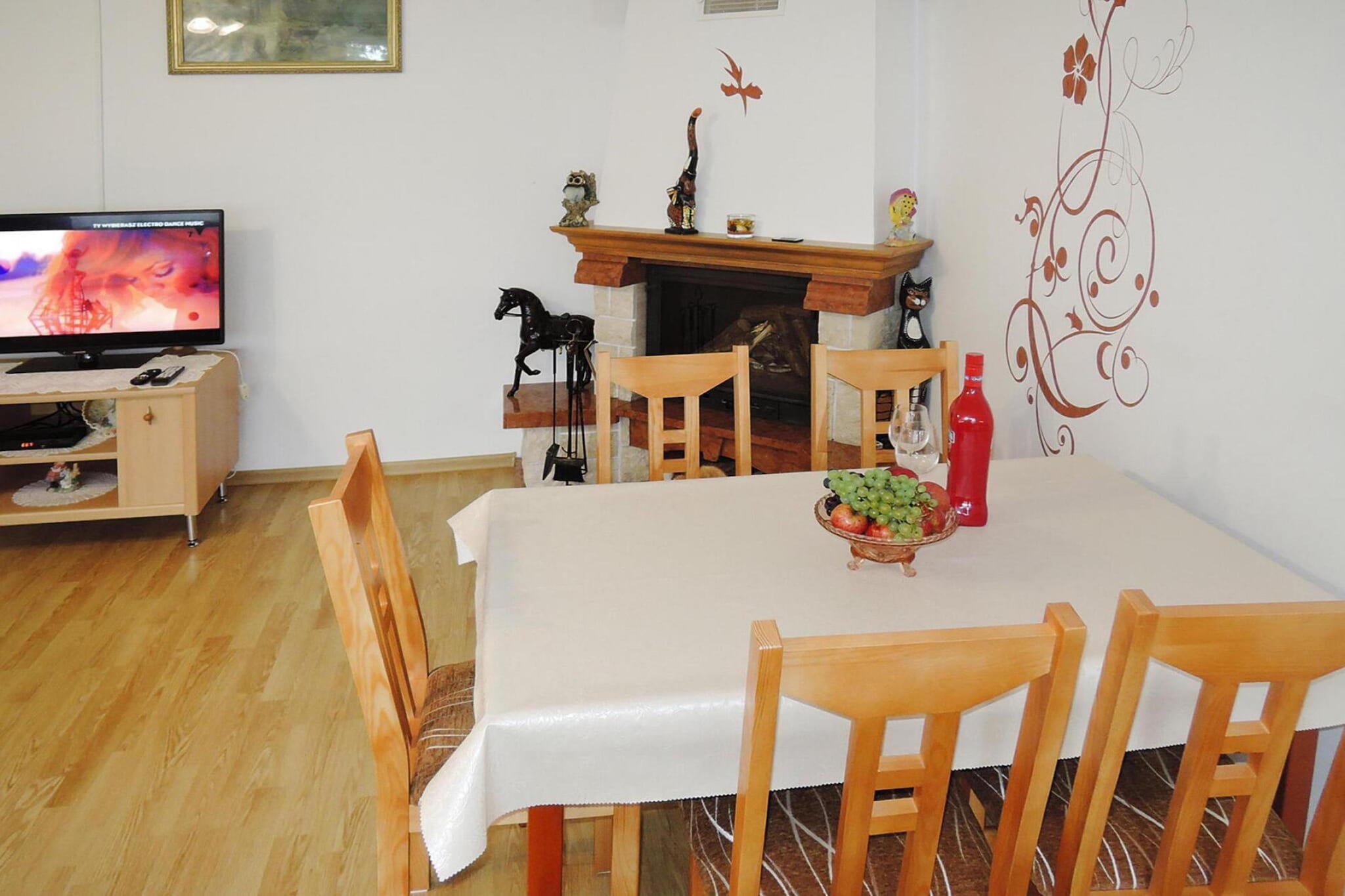 Holiday home Kolczewo 55 qm 5 Pers-Eetkamer