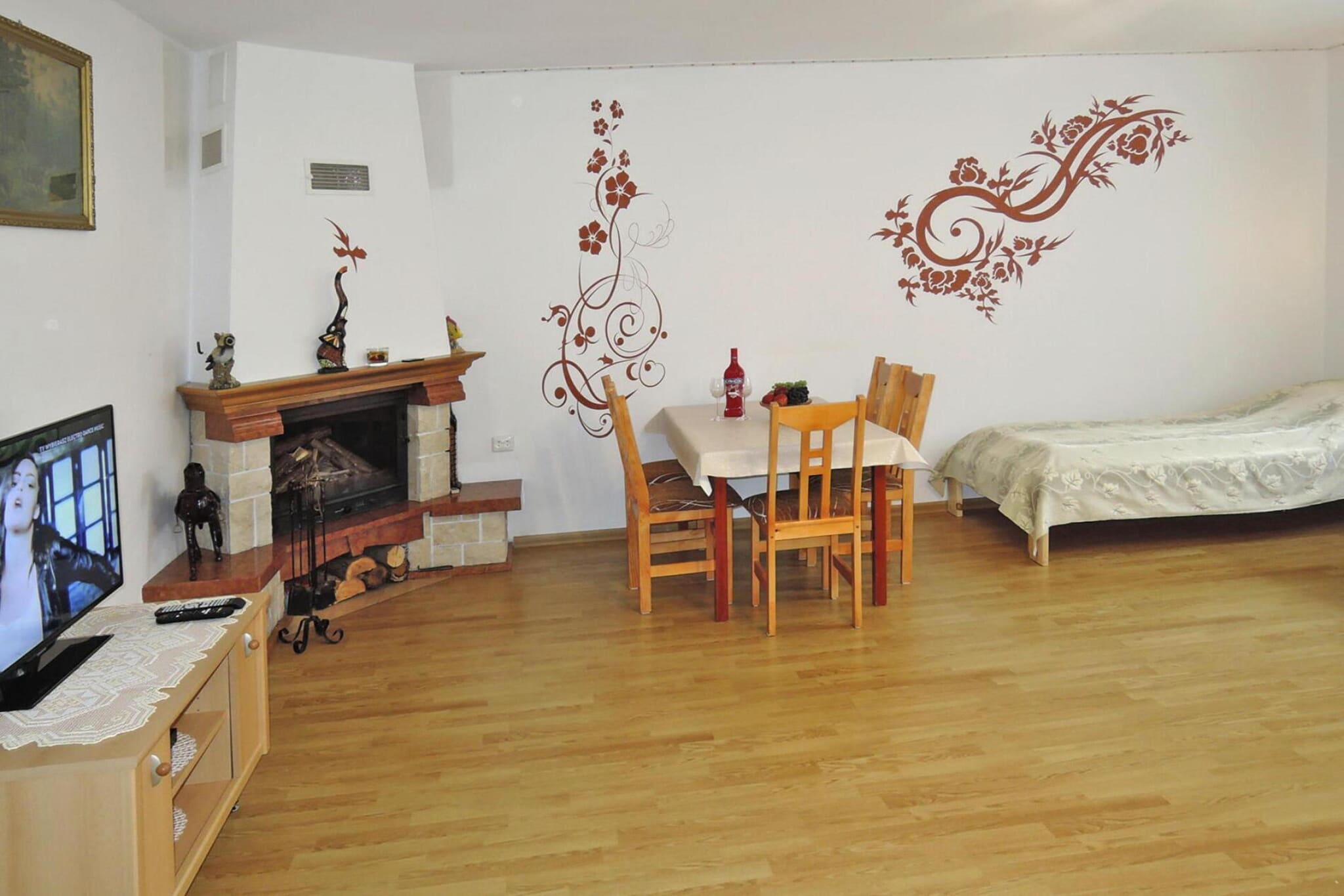 Holiday home Kolczewo 55 qm 5 Pers-Woonkamer