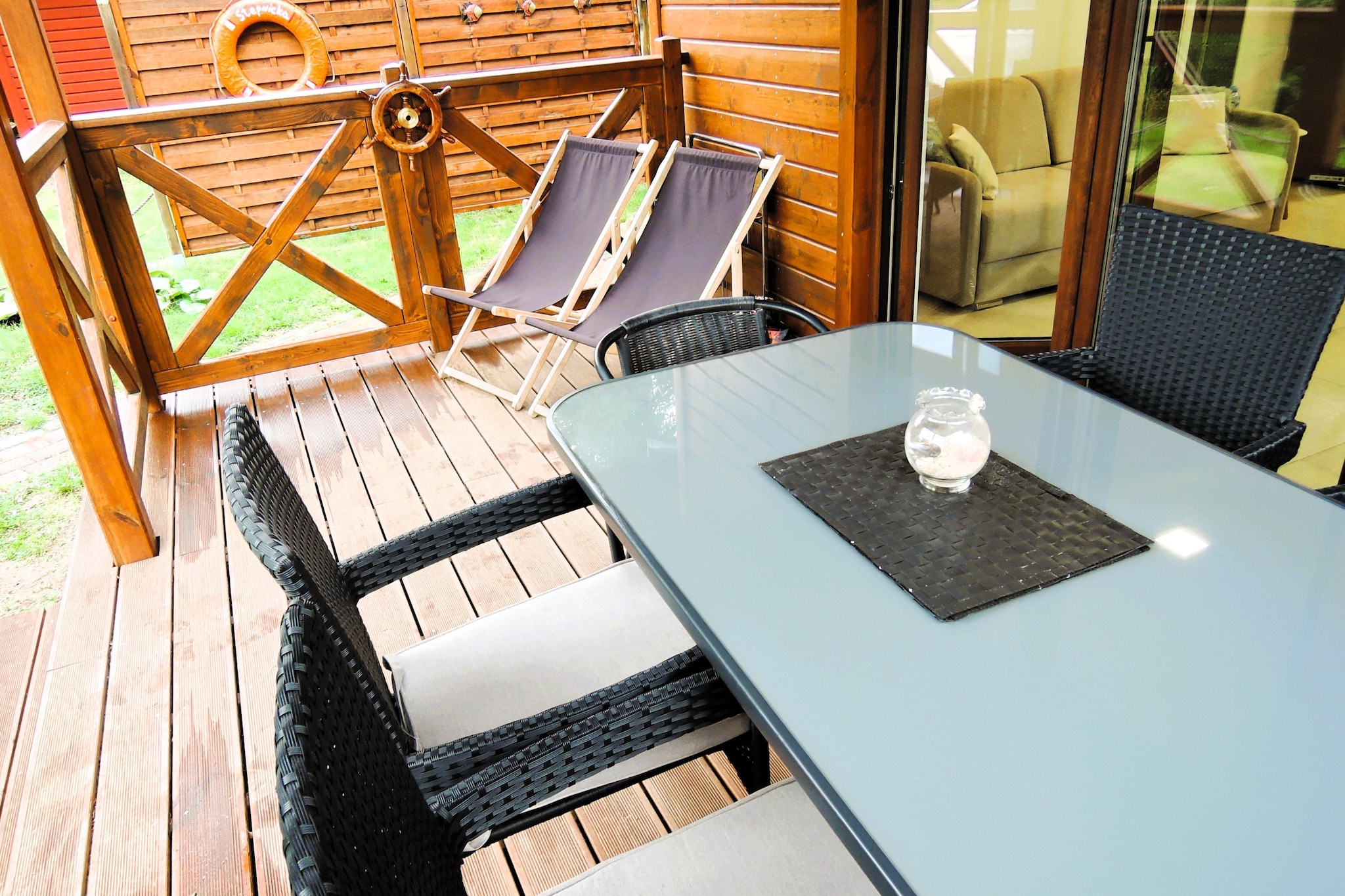 Holiday home in Stepnica for 6 persons - Terrasbalkon
