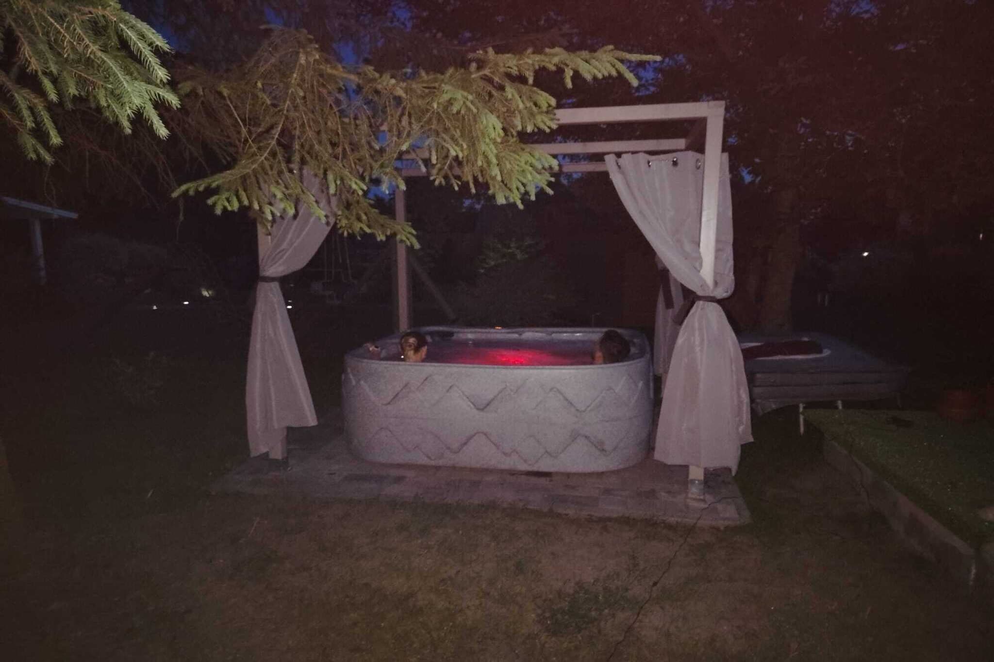 HolidayHouse with the big tarasse&garden in Kolczewo LIT-Sauna