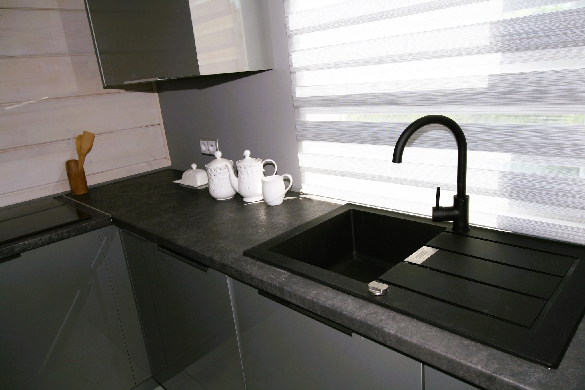 Luksusowa willa w Kołczewie dla 6 osób-Keuken