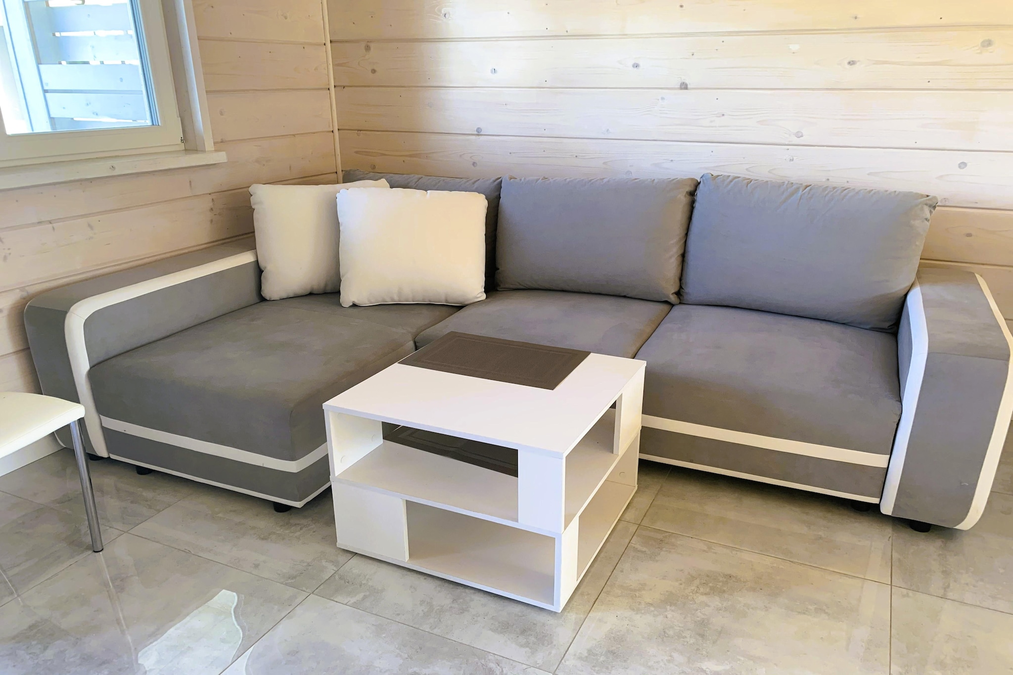 Luksusowa willa w Kołczewie dla 6 osób-Woonkamer