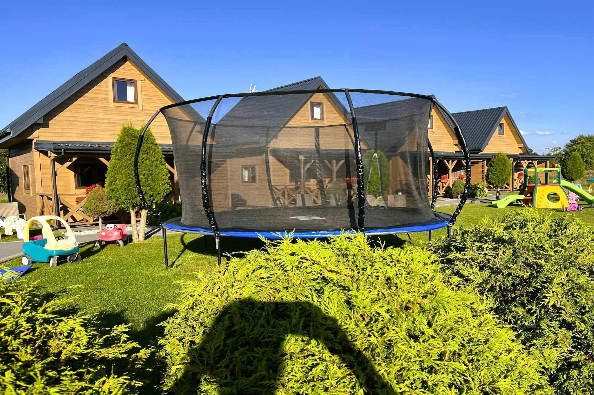 Ustecka Osada 45m2-Garten Sommer