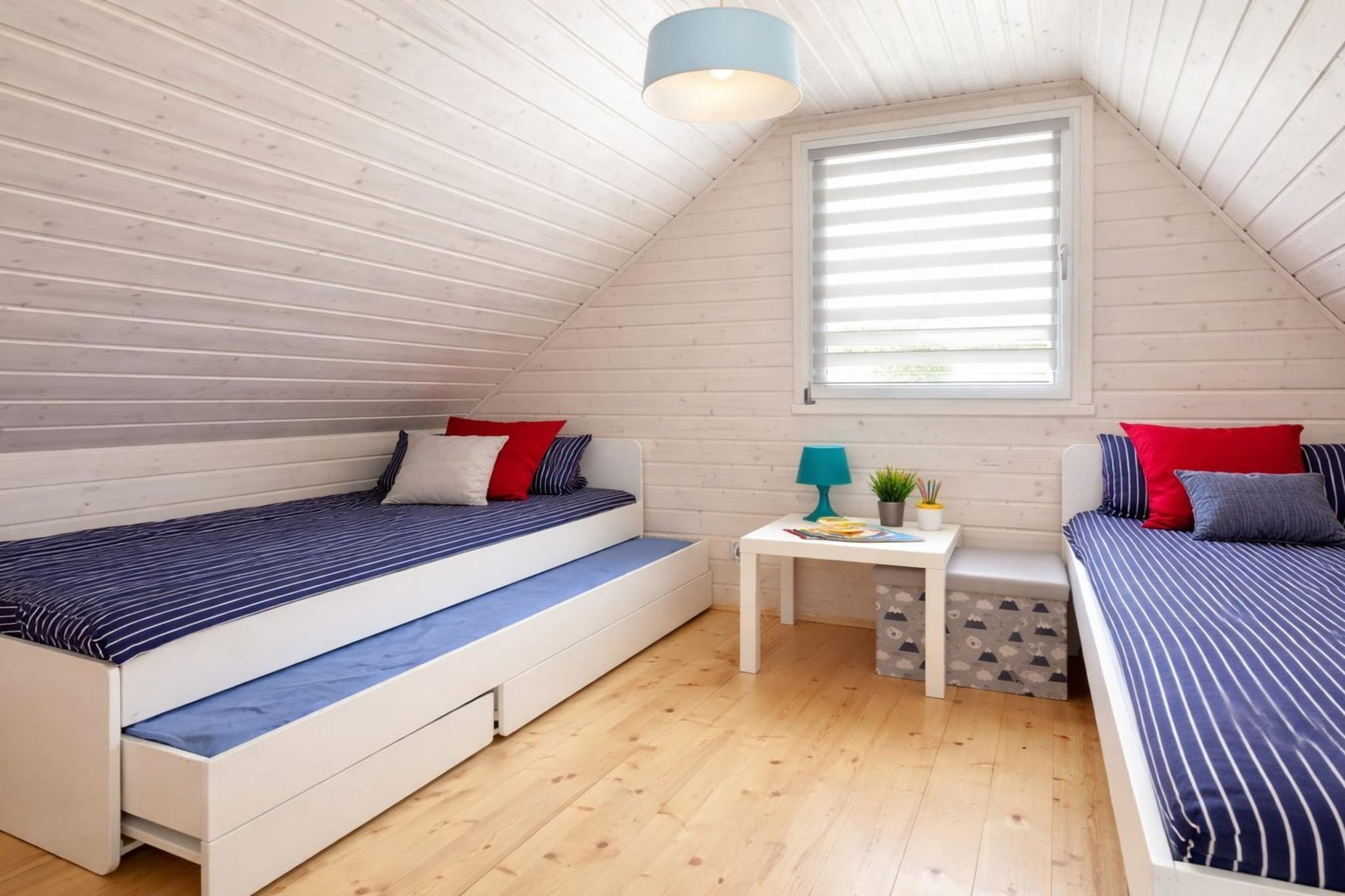 Holiday homes Rewal 60 qm Kapitäns Haus - Schlafzimmer
