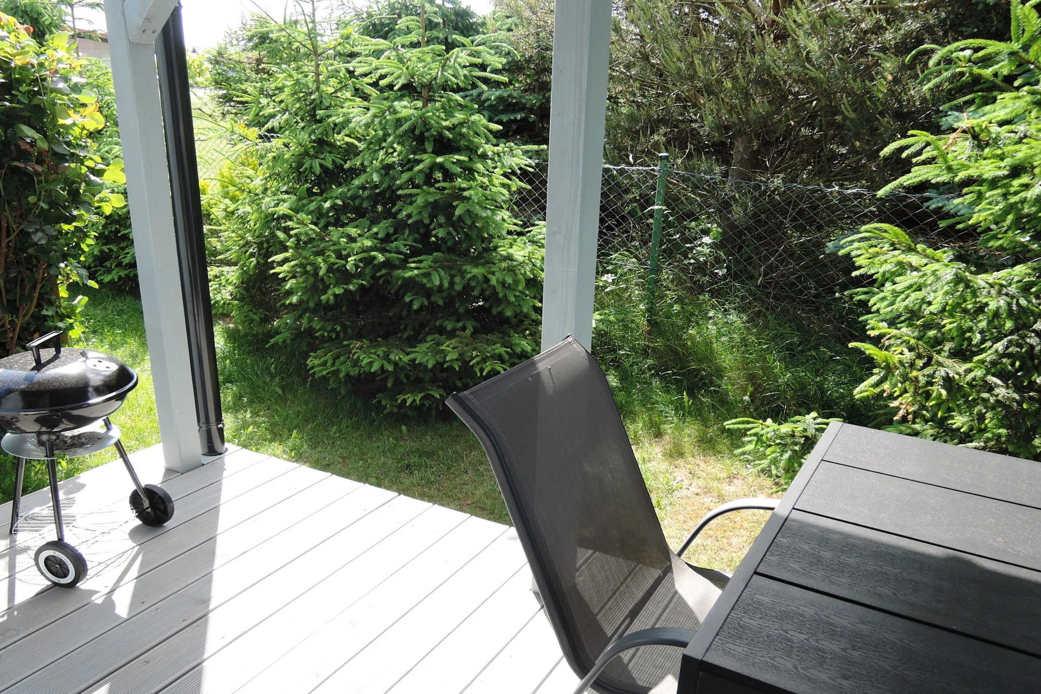Holiday homes Rewal 60 qm Kapitäns Haus - Terrasse/Balkon