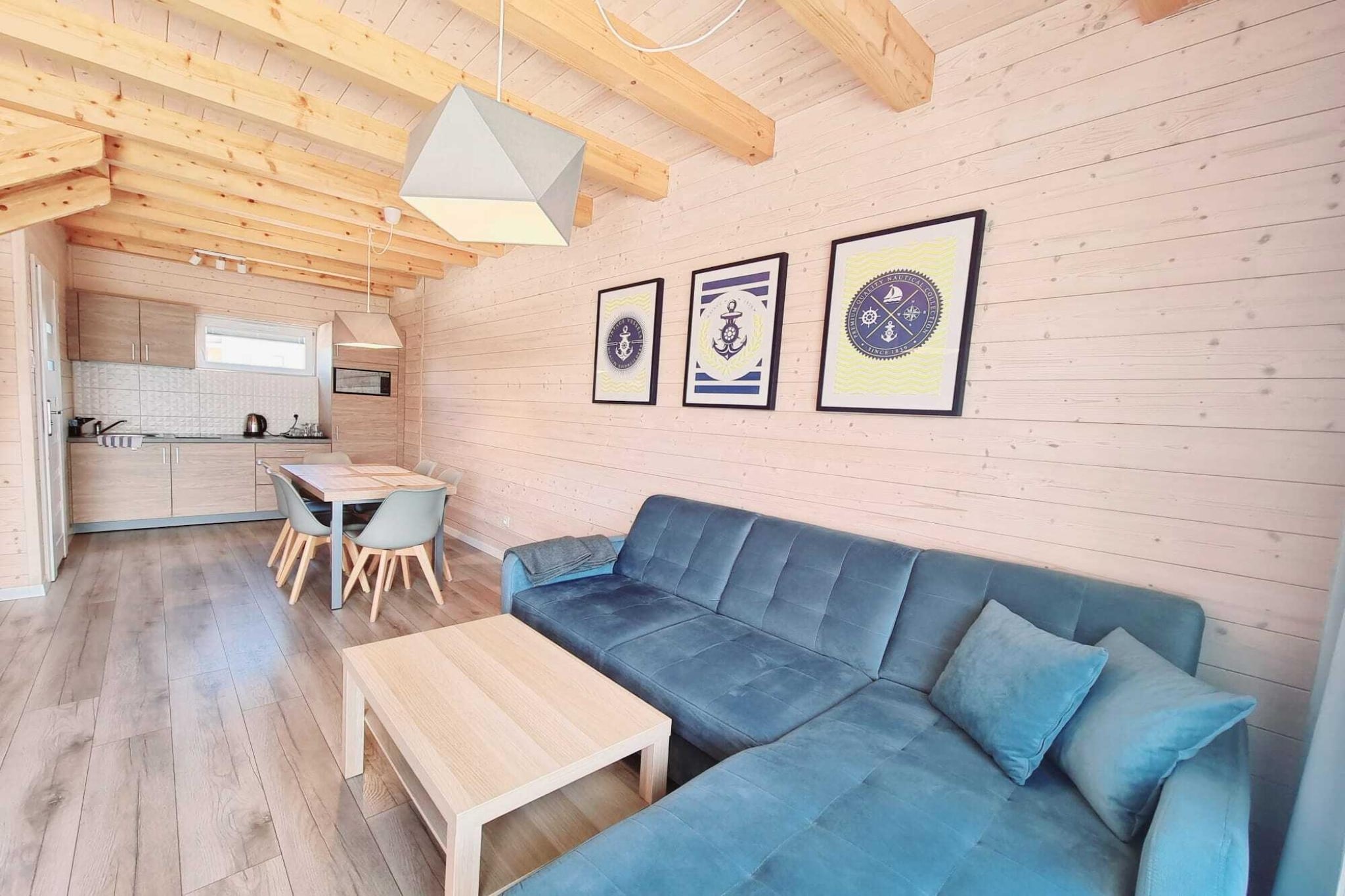 Domki wakacyjne piętrowe Sarbinowo - Wohnzimmer