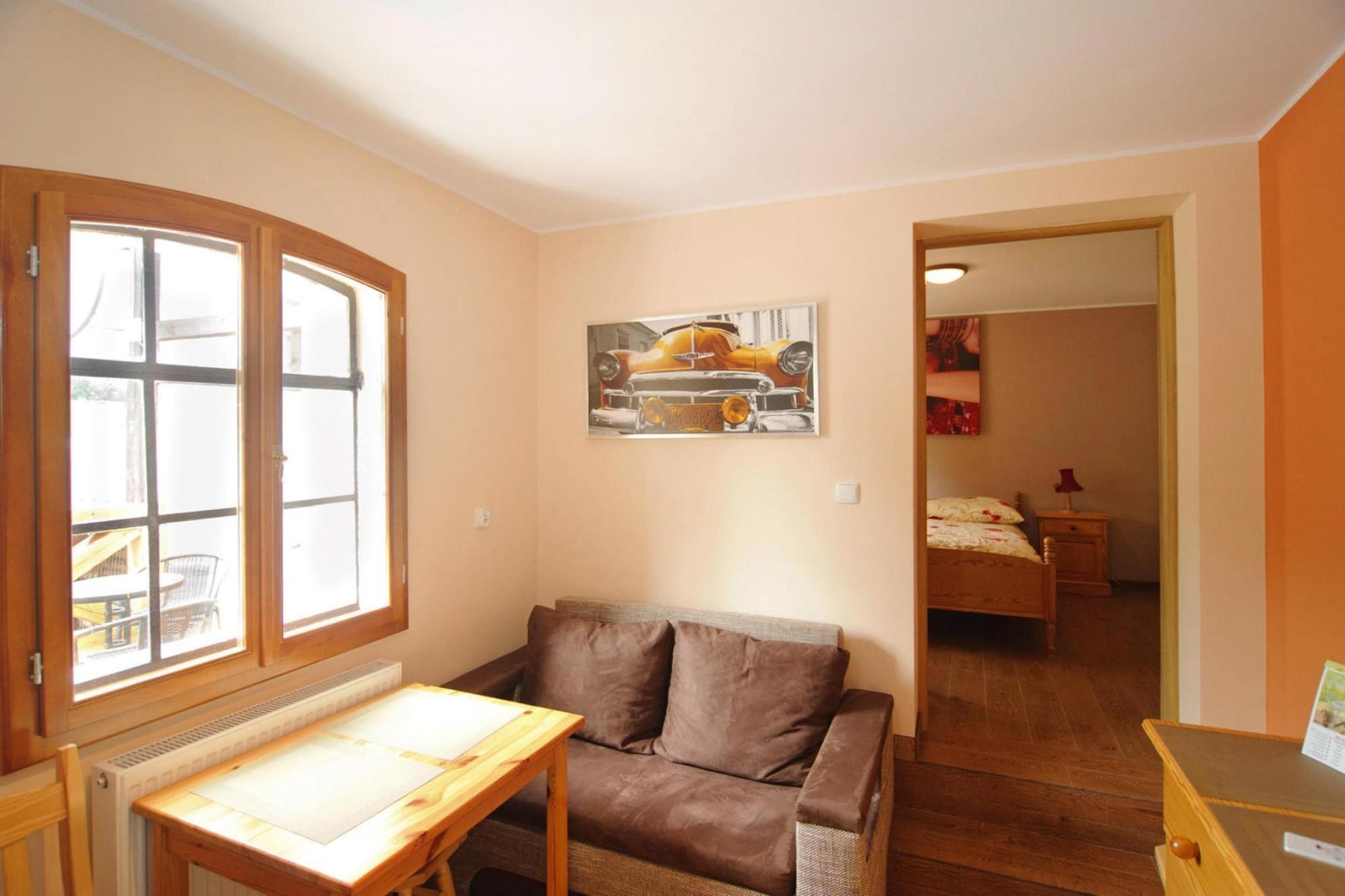 Apartments Rekowo 30 qm - Woonkamer