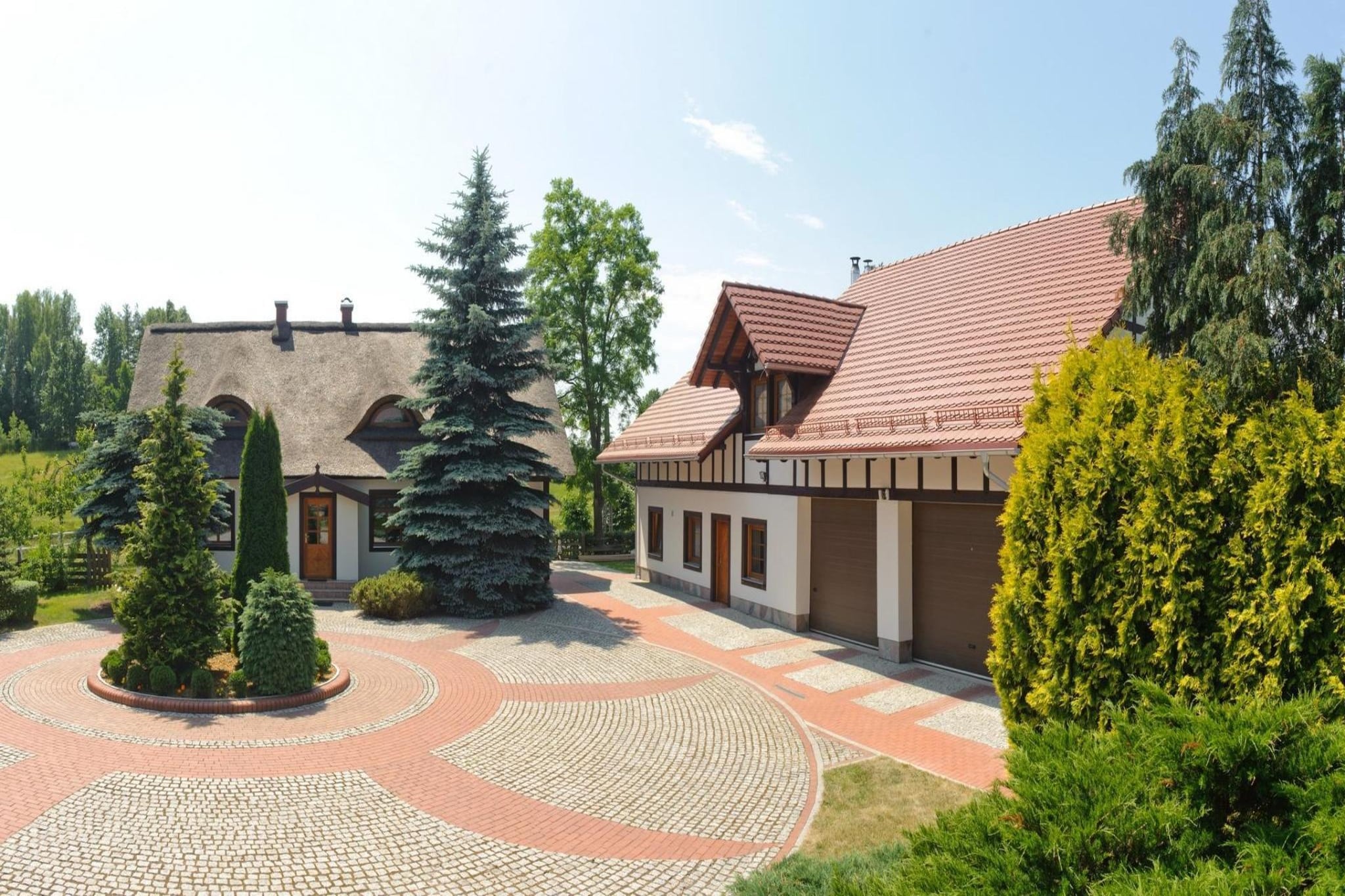 Apartments Rekowo 30 qm - Buitenkant zomer