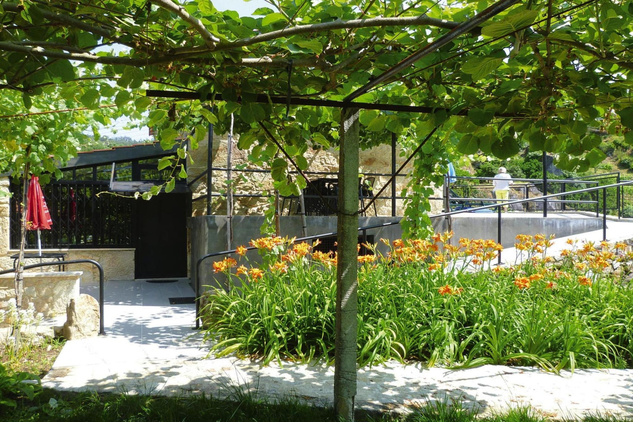 Holiday home Vale de Cambra - Garten Sommer
