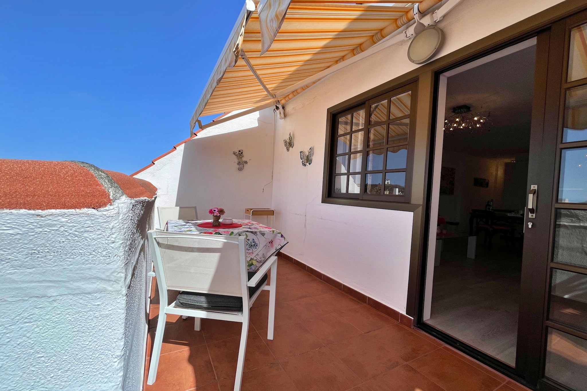 Apartment Atico La Plaza - Terrasbalkon