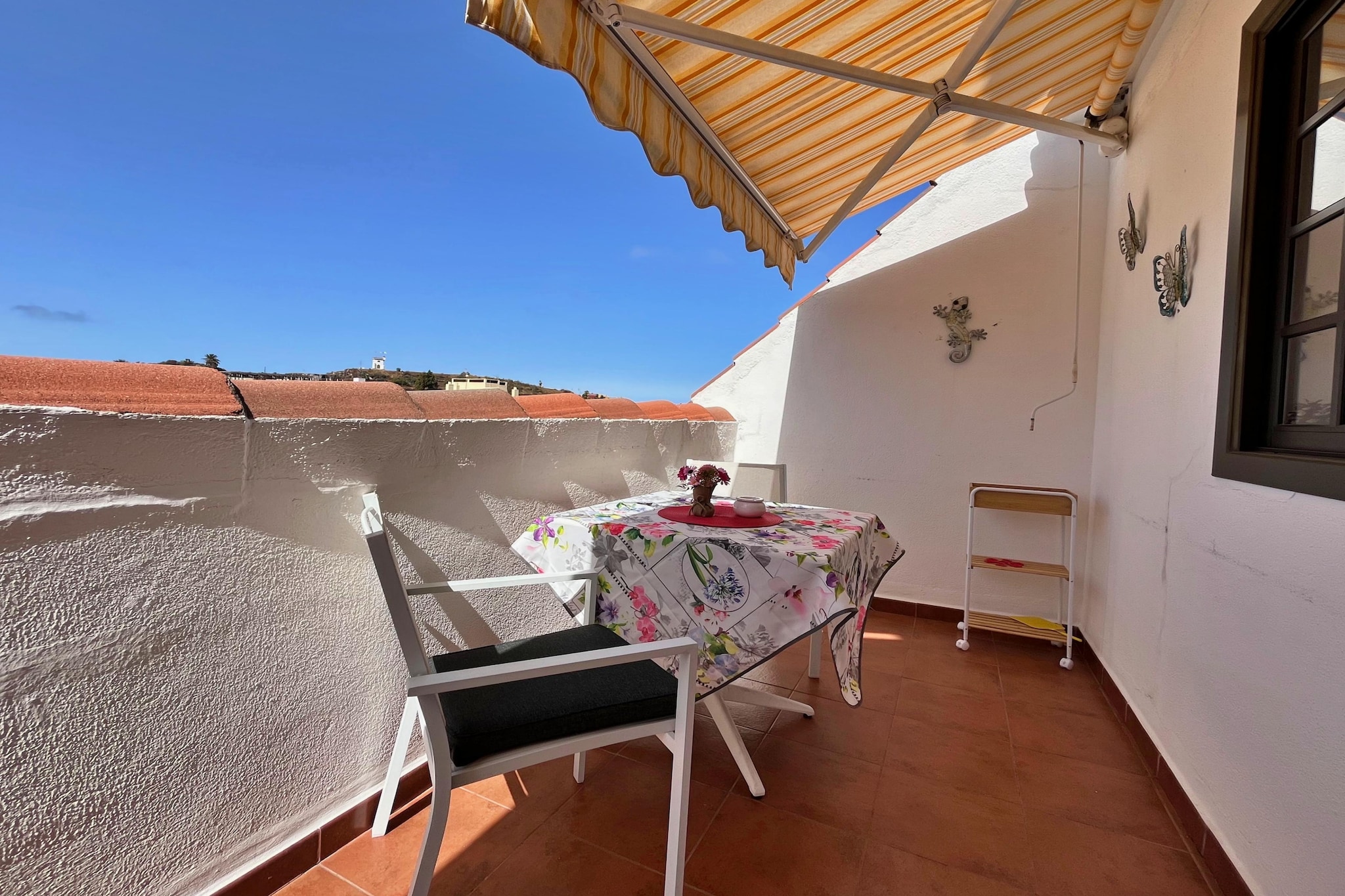 Apartment Atico La Plaza - Terrasbalkon