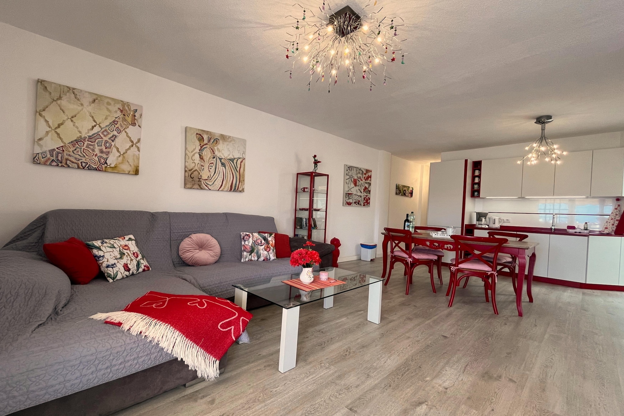 Apartment Atico La Plaza - Woonkamer